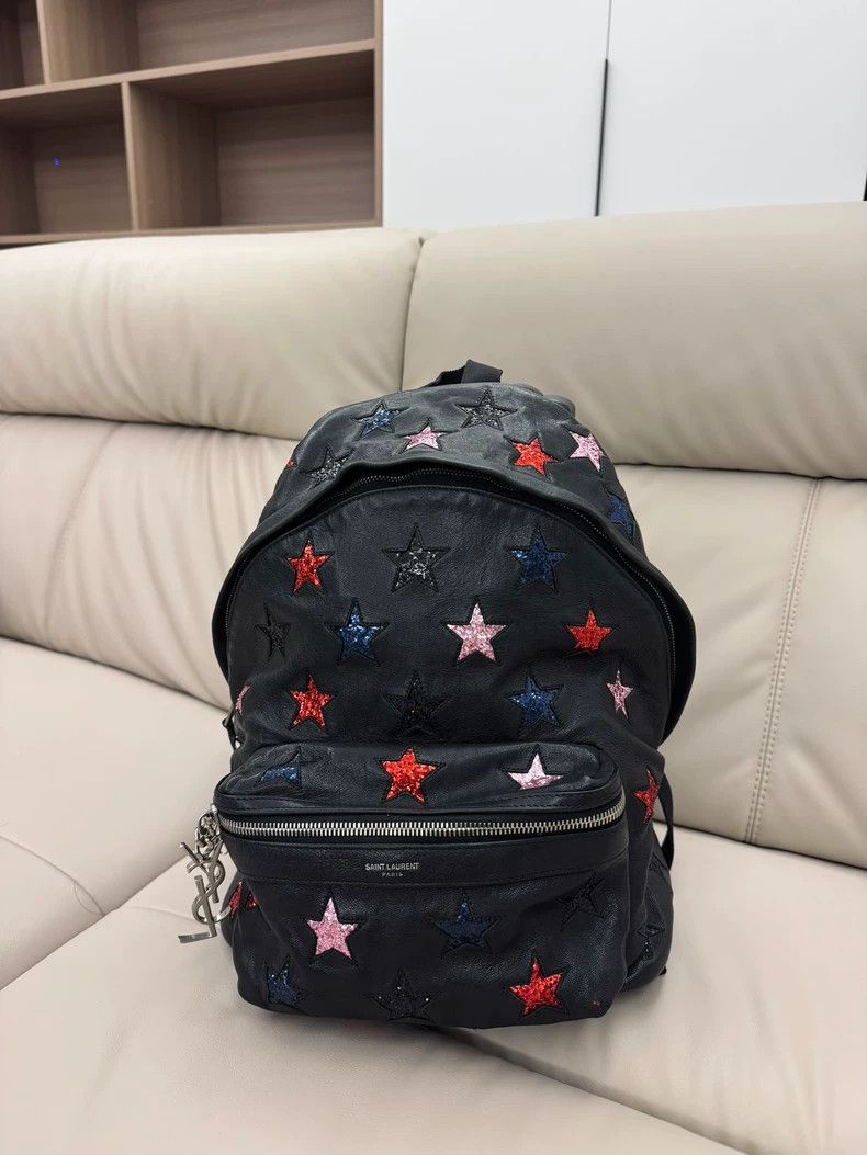Saint Laurent Paris Saint Laurent Paris Star color backpack Size ONE SIZE - 1 Thumbnail