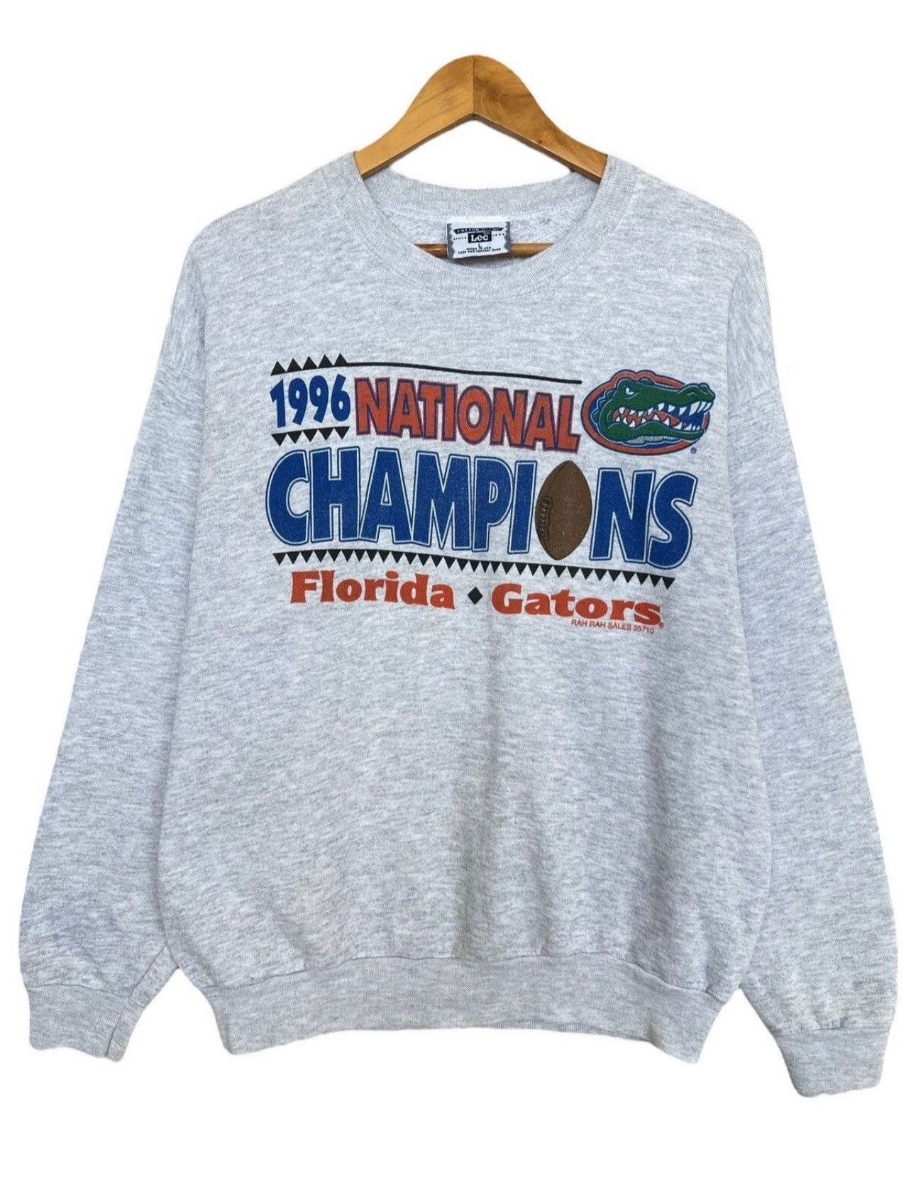 Vintage 90's Nike Florida Gators Gray Sweatshirt Men's size XXL 2 2024 sided Grafic U