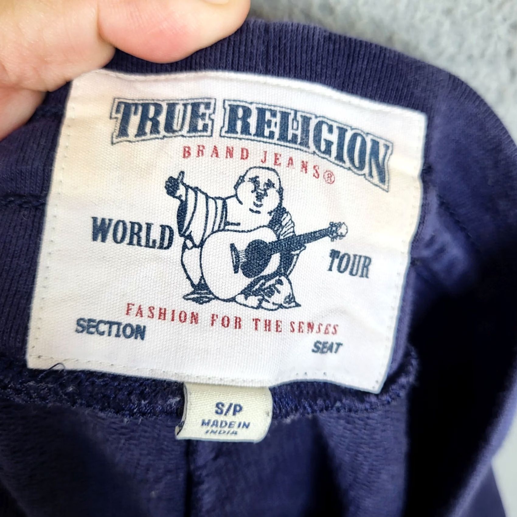 Vintage Religion Purple Jogger Pants - Solid Cotton Tapered Casual Casual Women S Pant S/P Size 28" / US 6 / IT 42 - 5 Thumbnail