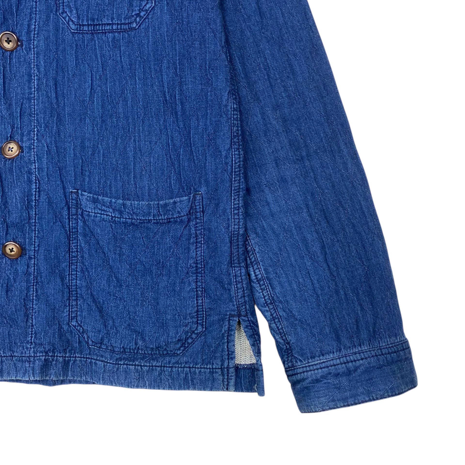 Indigo 💥ROSE BUD INDIGO FRENCH CHORE LIGHT JACKET Size US M / EU 48-50 / 2 - 6 Thumbnail
