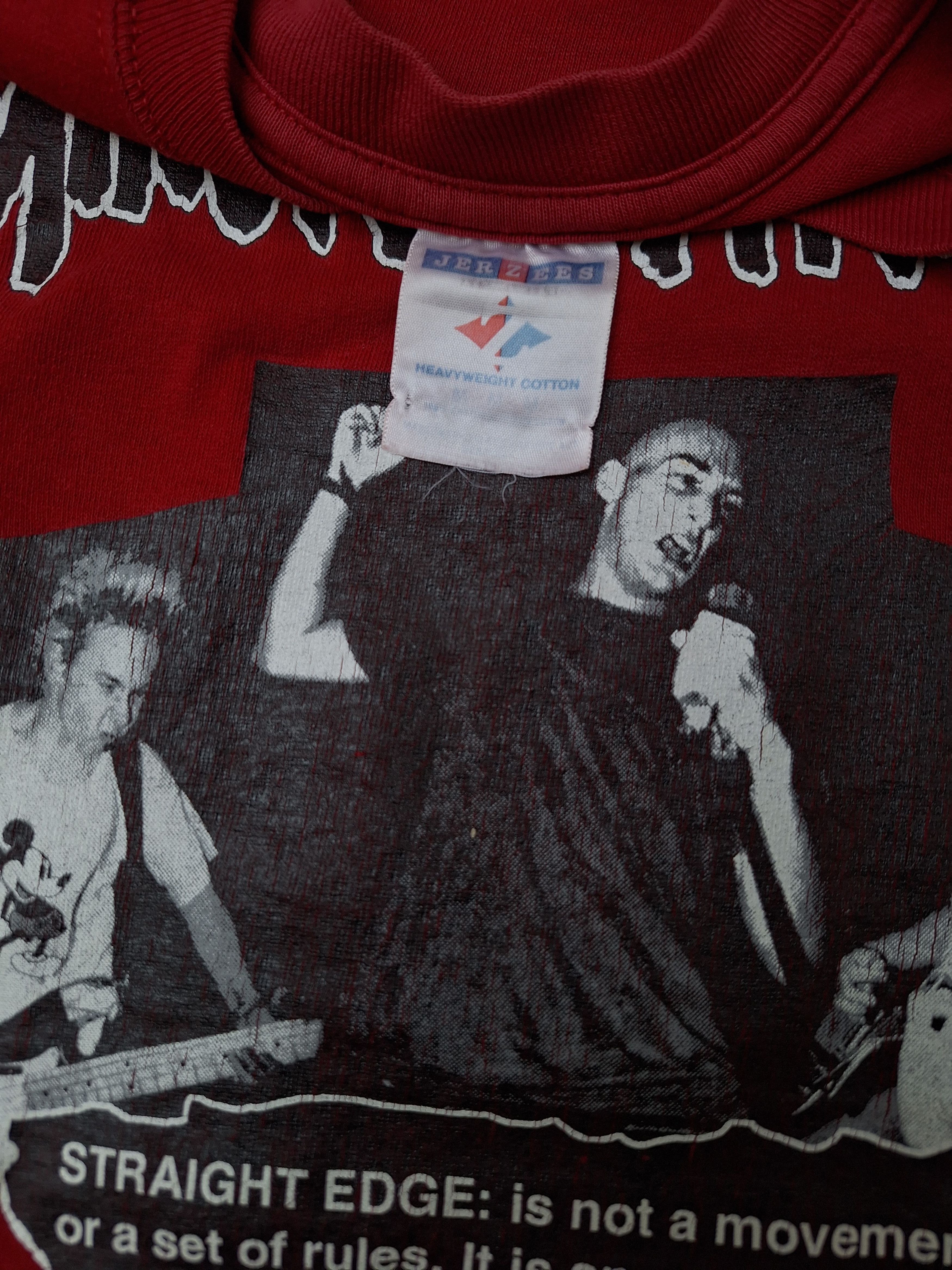 Band Tees Vintage minor threat 90s straight edge album punk oasis Size US L / EU 52-54 / 3 - 5 Thumbnail