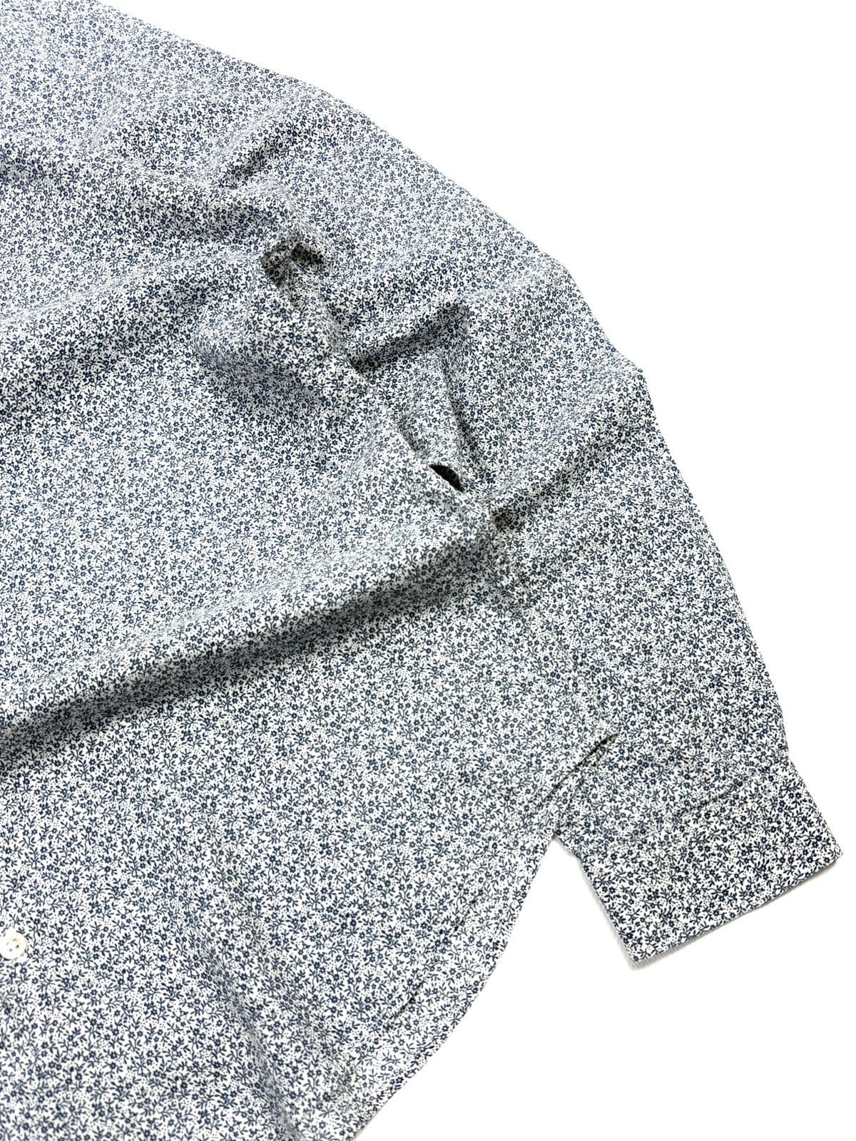 Sandro Rare Sandro Paris Luxury Cotton Button-Up Shirt Floral Print Size US L / EU 52-54 / 3 - 14 Thumbnail