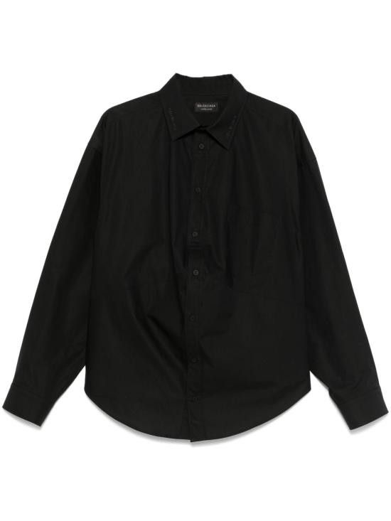 Balenciaga BALENCIAGA Women Shirts 814101 TNM601000 Black Size S / US 4 / IT 40 - 1 Thumbnail