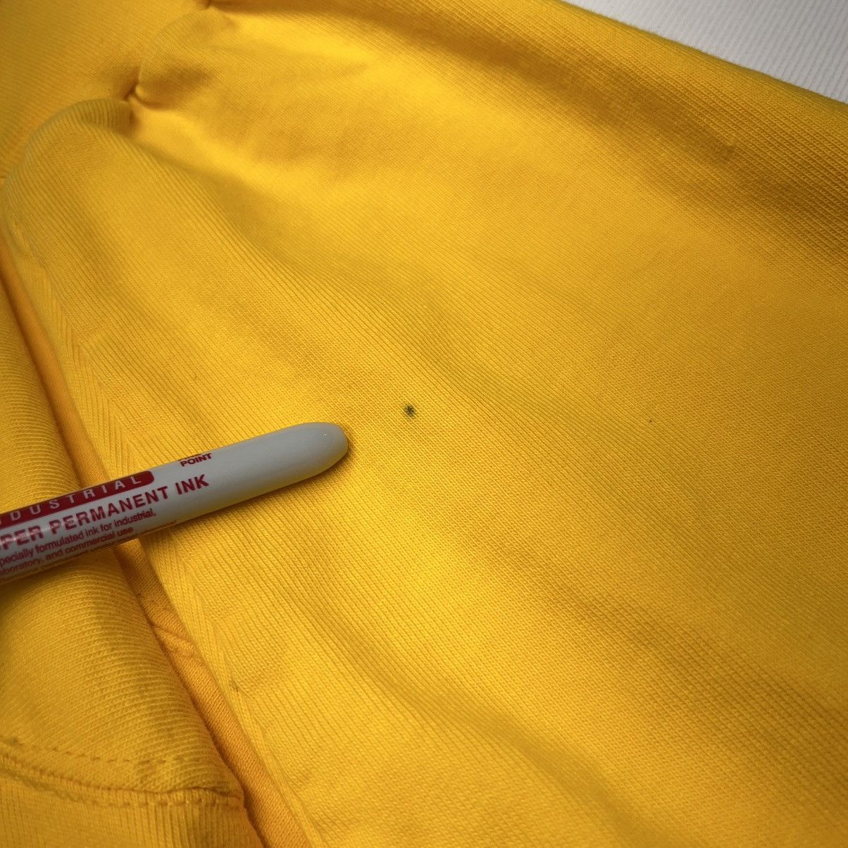 Russell Athletic × Vintage VTG Russell Athletic Shirt Yellow Pro Cotton Long Sleeve Size US XXL / EU 58 / 5 - 11 Thumbnail