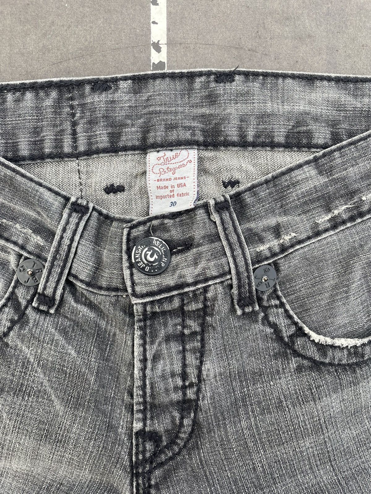 True Religion × Vintage True Religion Vintage y2k Made in USA Jeans Size US 30 / EU 46 - 5 Thumbnail