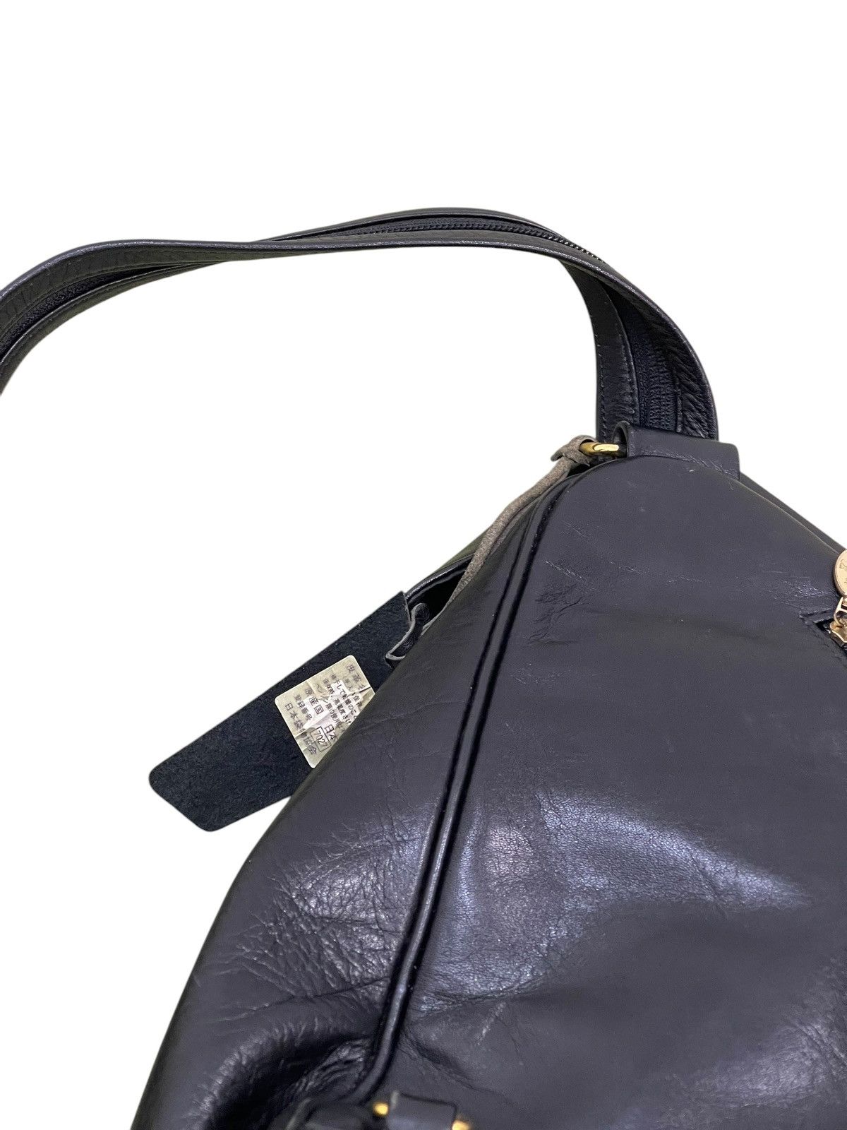Japanese Brand Full Leather Kawano 2 Way Backpack Shoulder Bag 1🟩4 Size ONE SIZE - 17 Thumbnail