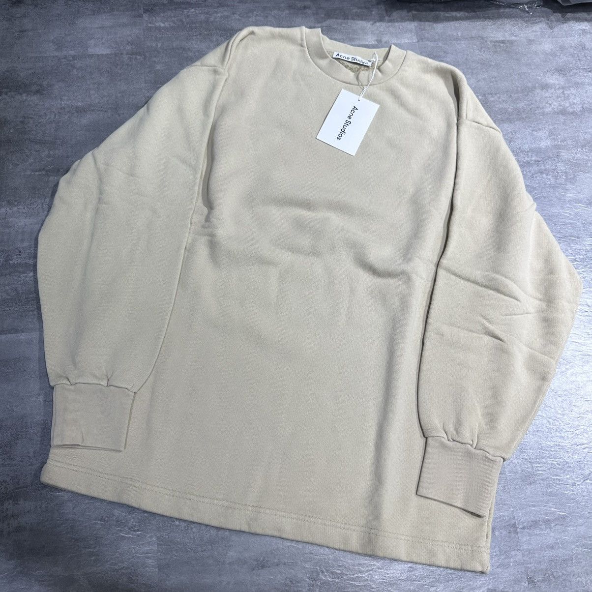 Acne Studios Acne Studios Fin Circus Sweatshirt - Dusty Green Size US S / EU 44-46 / 1 - 2 Thumbnail