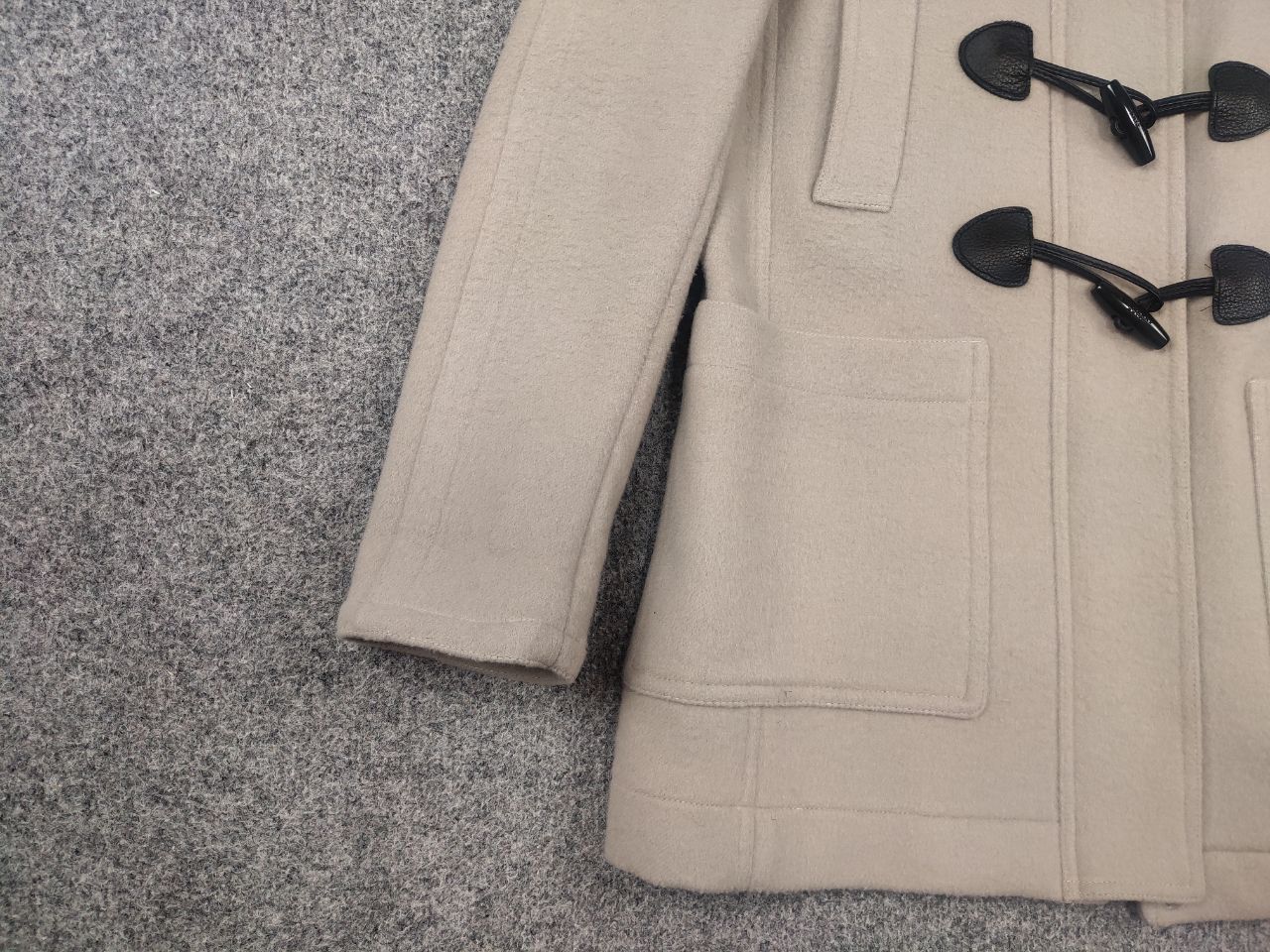 Burberry Burberry Brit Wool Camel Duffle Coat Jacket Nova Check Size S / US 4 / IT 40 - 13 Thumbnail
