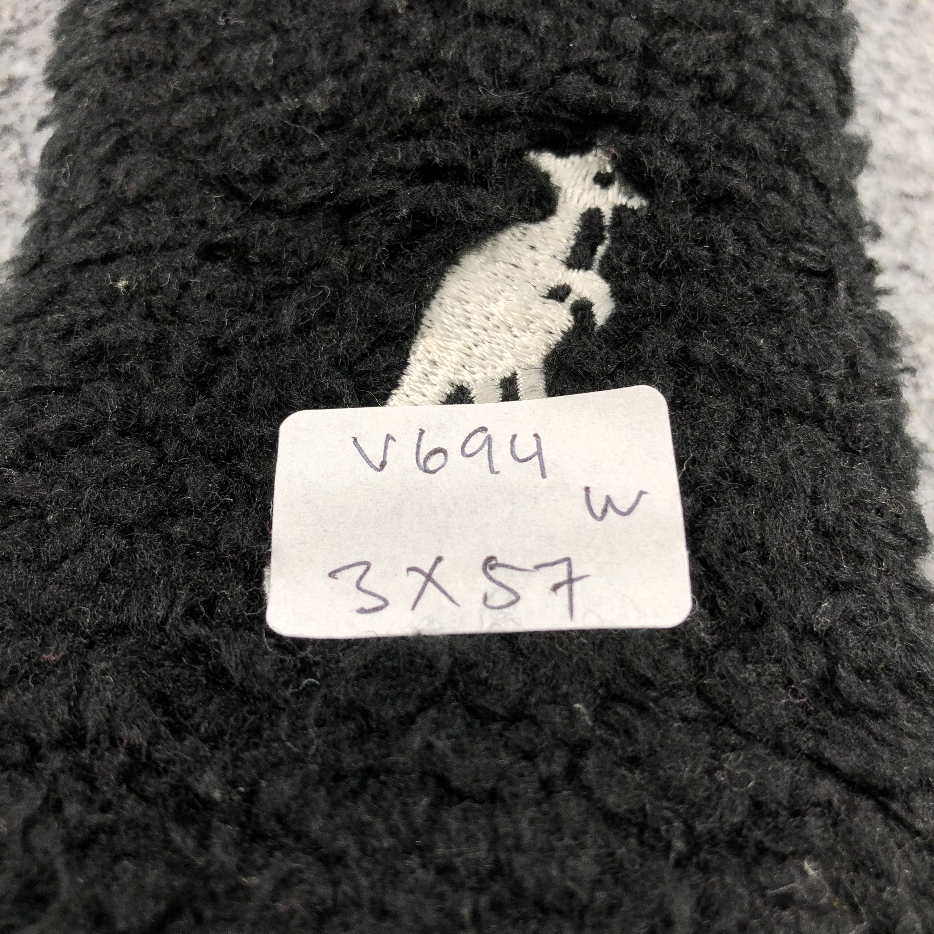 Kangol Kangol Black Wool Bobbles Scarf Muffler V694 Size ONE SIZE - 8 Thumbnail