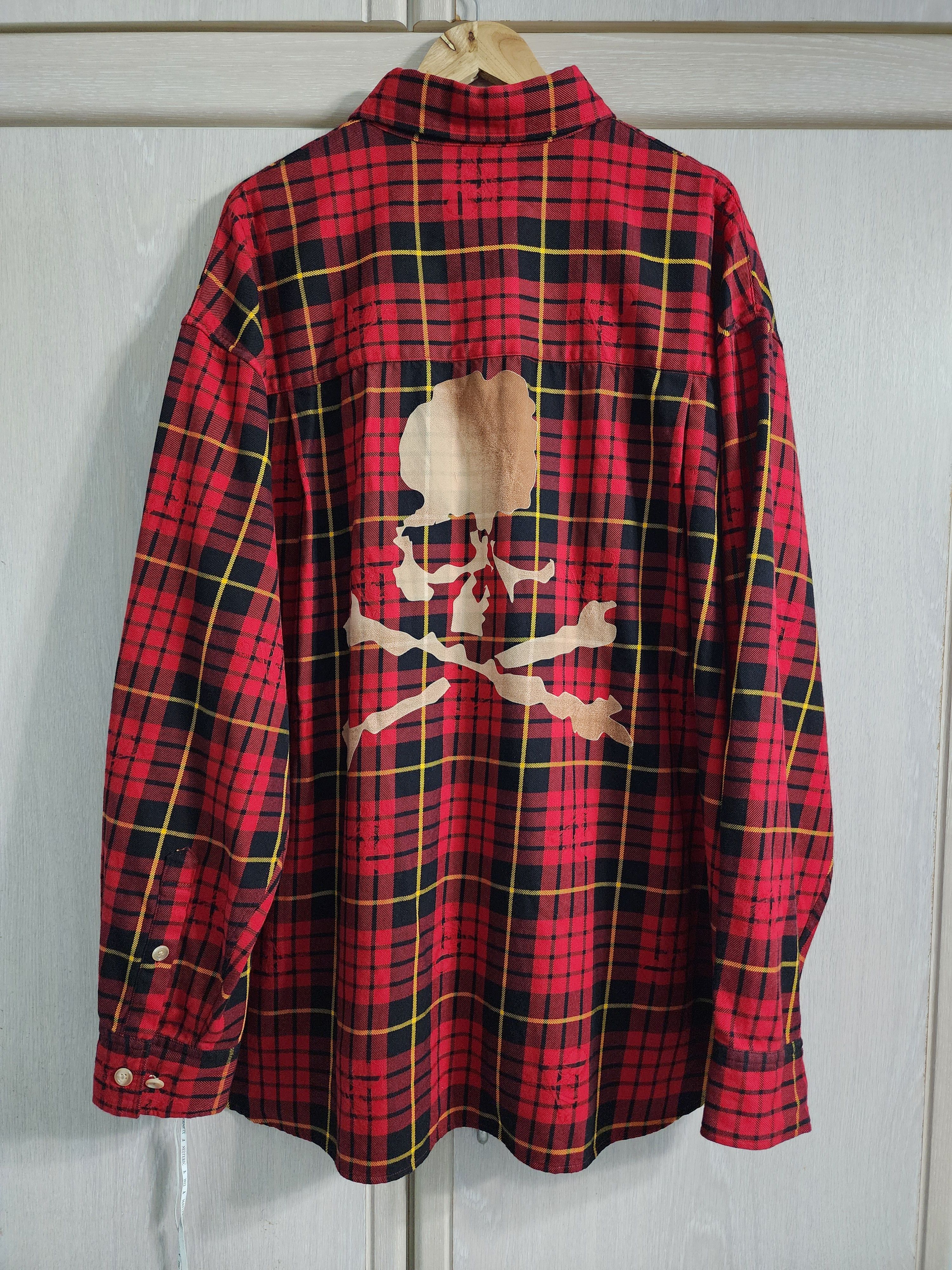 Mastermind Japan Oversized Plaid Shirt Size US XL / EU 56 / 4 - 1 Thumbnail