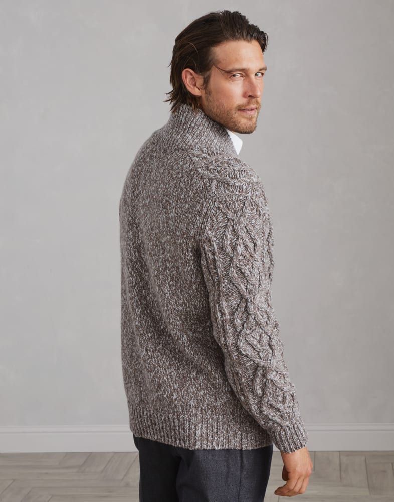 Brunello Cucinelli o1w1db10825 Cardigan in Brown Size US S / EU 44-46 / 1 - 4 Thumbnail