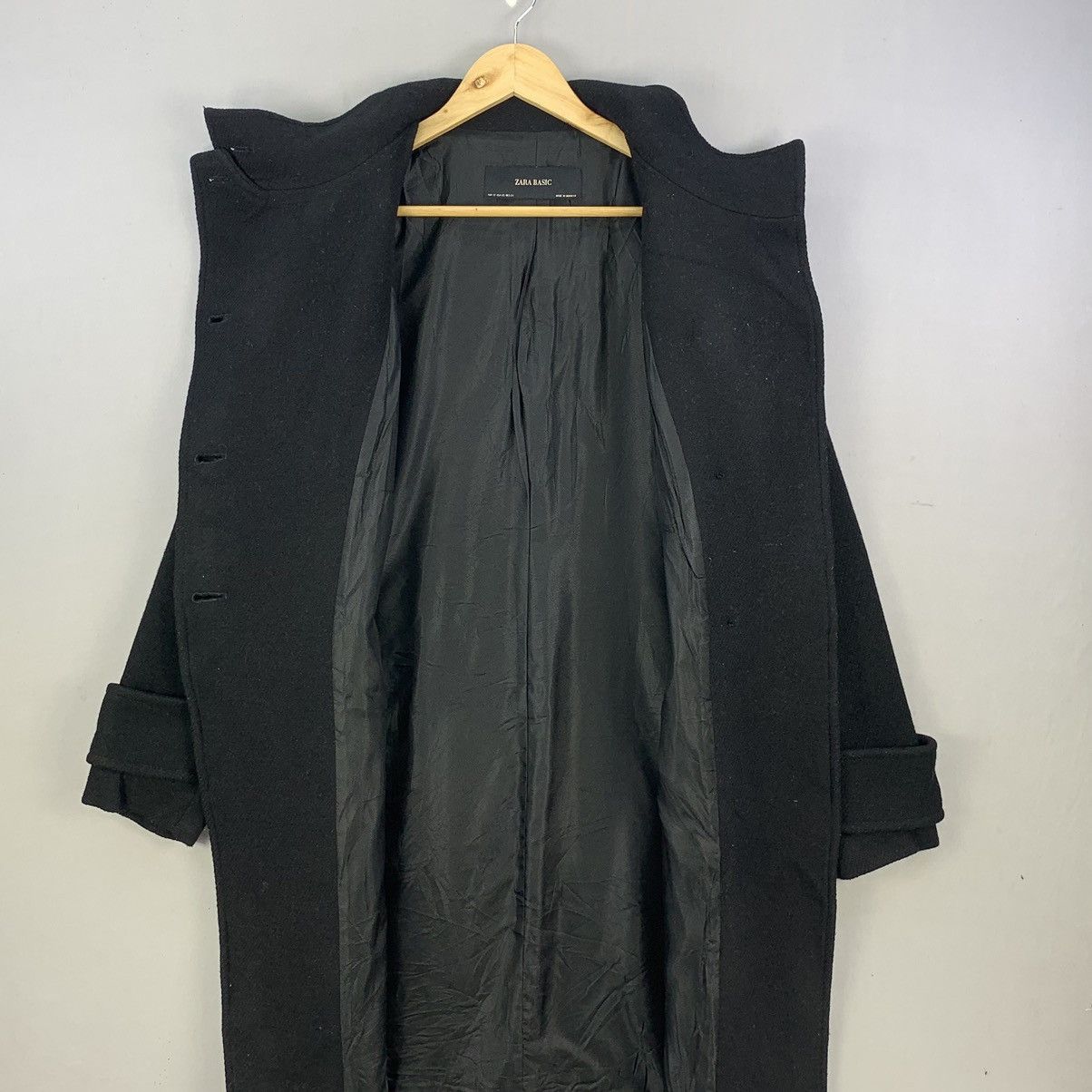 Zara Zara Wool Blend Long Coat Overcoat Size S/M Jacket Size US M / EU 48-50 / 2 - 11 Thumbnail