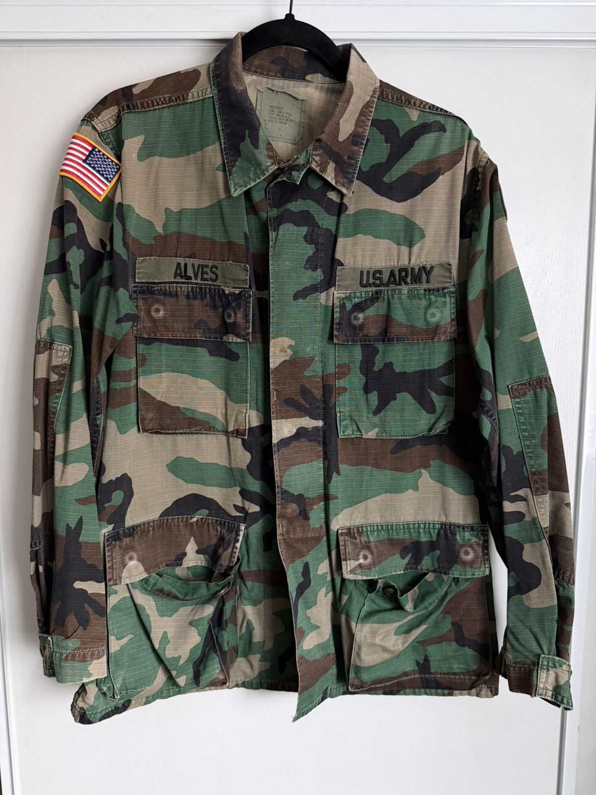 Vintage Vintage M65 camo field jacket Size US M / EU 48-50 / 2 - 1 Thumbnail