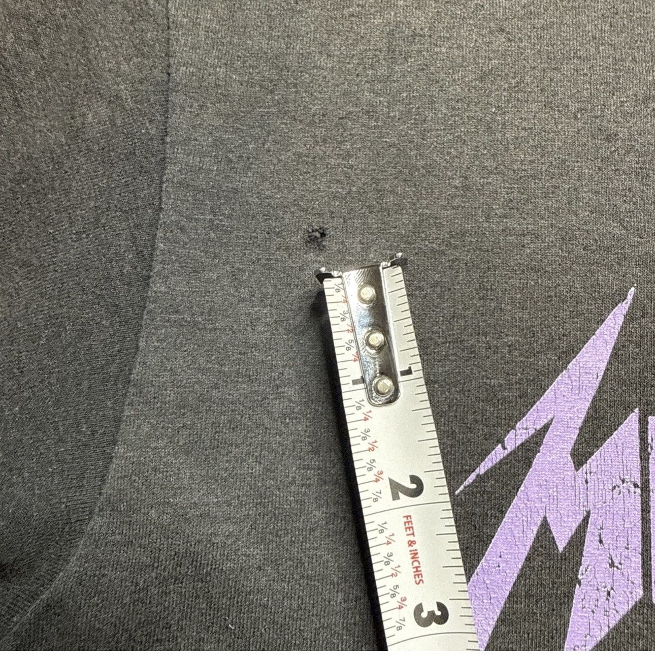 Metallica 1988 Metallica Damaged Justice Tour Tee Hugger Tag Size US L / EU 52-54 / 3 - 12 Thumbnail