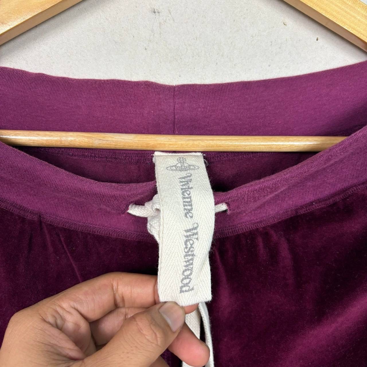 Vivienne Westwood Vivienne Westwood Velvet Jogger Pant Sweatpant L Size US 30 / EU 46 - 5 Thumbnail
