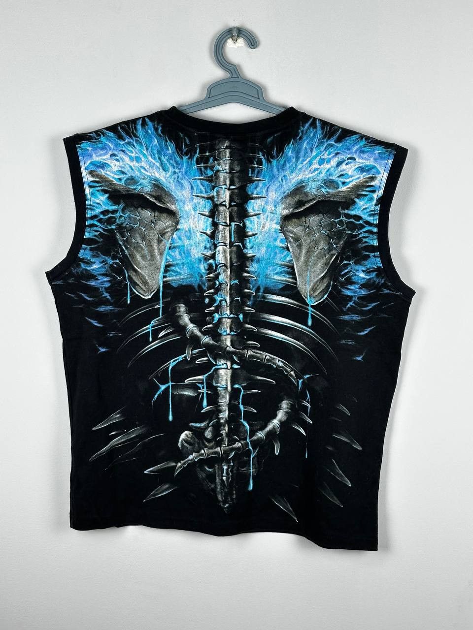 Band Tees Vintage Skull Falmes Band Punk Rock AOP Tank Top Size US L / EU 52-54 / 3 - 5 Thumbnail