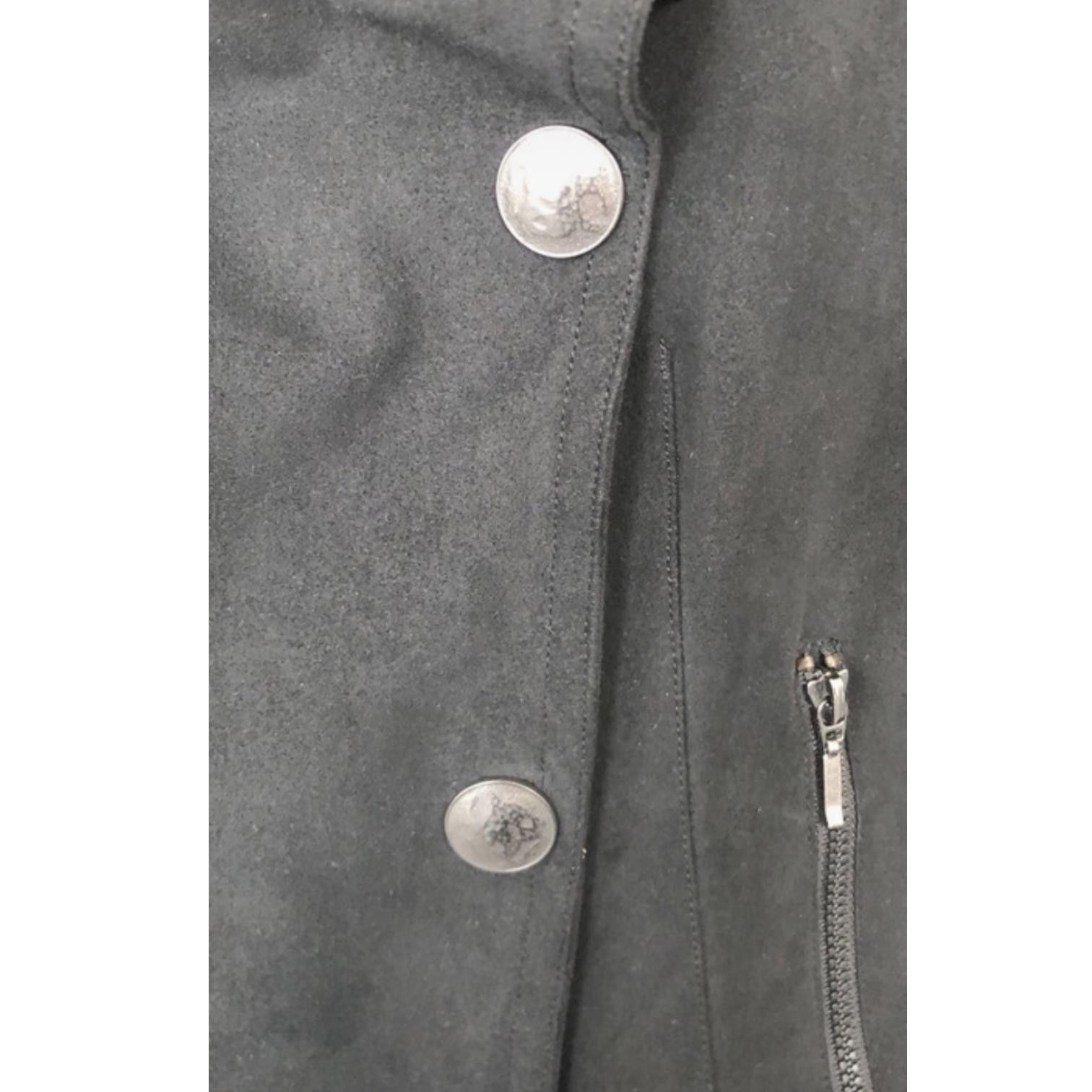 Cop Copine The Cop Copine Draped Suede Like Jacket Size ONE SIZE - 6 Thumbnail