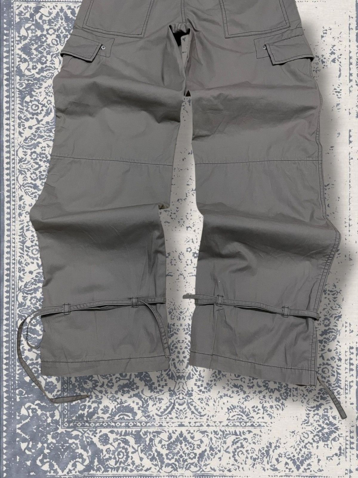 Designer × Japanese Brand × Vintage Vintage 1990s Japan Designer On Board Parachute Cargo Pant Size US 31 - 10 Thumbnail
