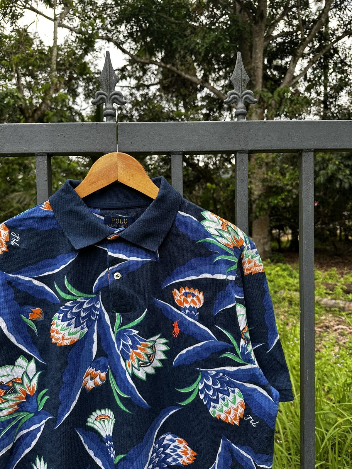 Polo Ralph Lauren Polo Ralph Lauren Floral Mesh Size US L / EU 52-54 / 3 - 1 Thumbnail