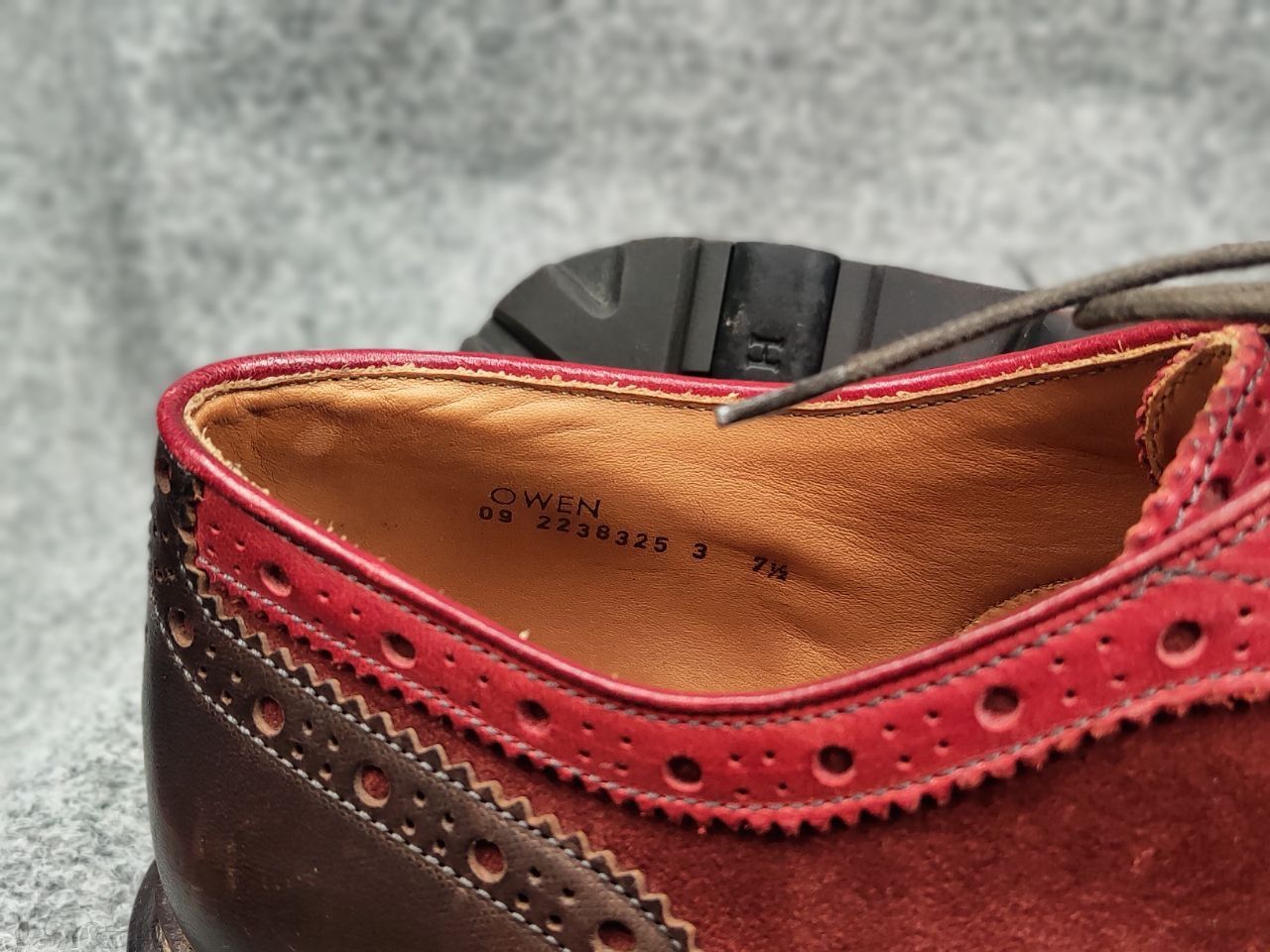Heschung Heschung Design Owen Oxford Leather Red Brogue Boots Size US 7.5 / EU 40-41 - 20 Thumbnail