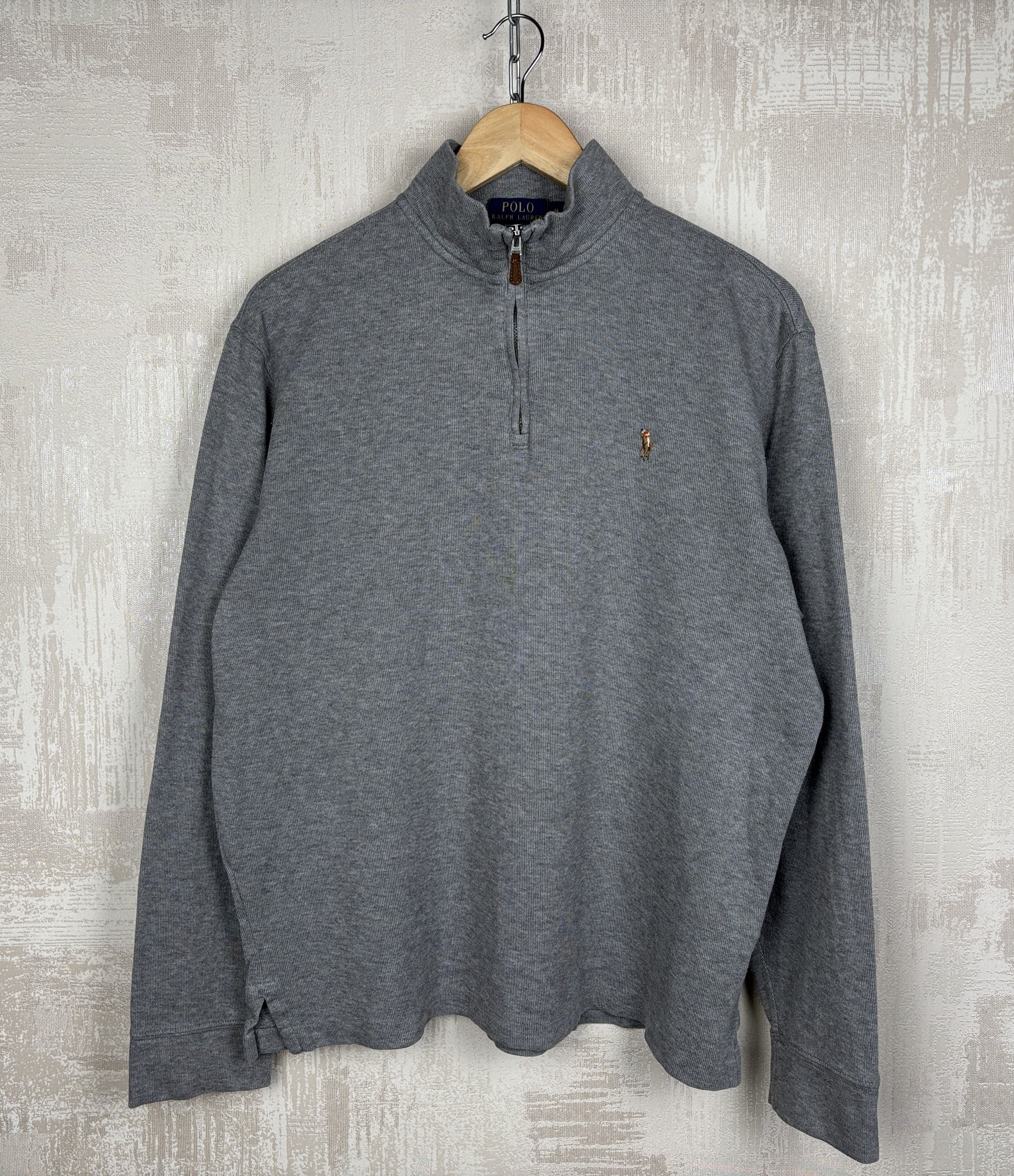 Polo Ralph Lauren Polo Ralph Lauren Estate Rib Quarter Zip Pullover Size US M / EU 48-50 / 2 - 3 Thumbnail