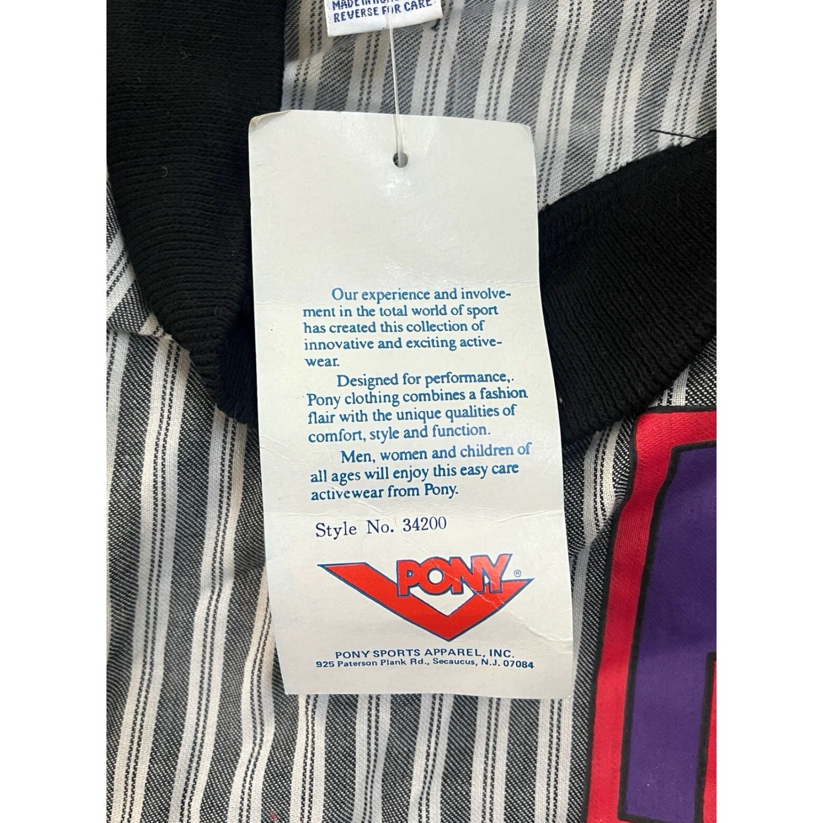 PONY VINTAGE PONY Sweatshirt Womens M 80s Purple Size M / US 6-8 / IT 42-44 - 3 Thumbnail