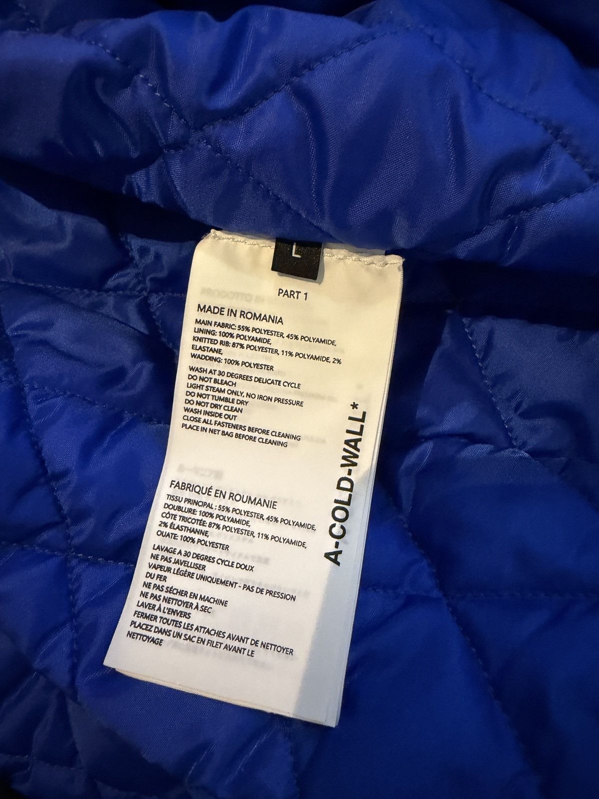 A-COLD-WALL* A-COLD-WALL* Cinch Bomber Size US L / EU 52-54 / 3 - 5 Thumbnail