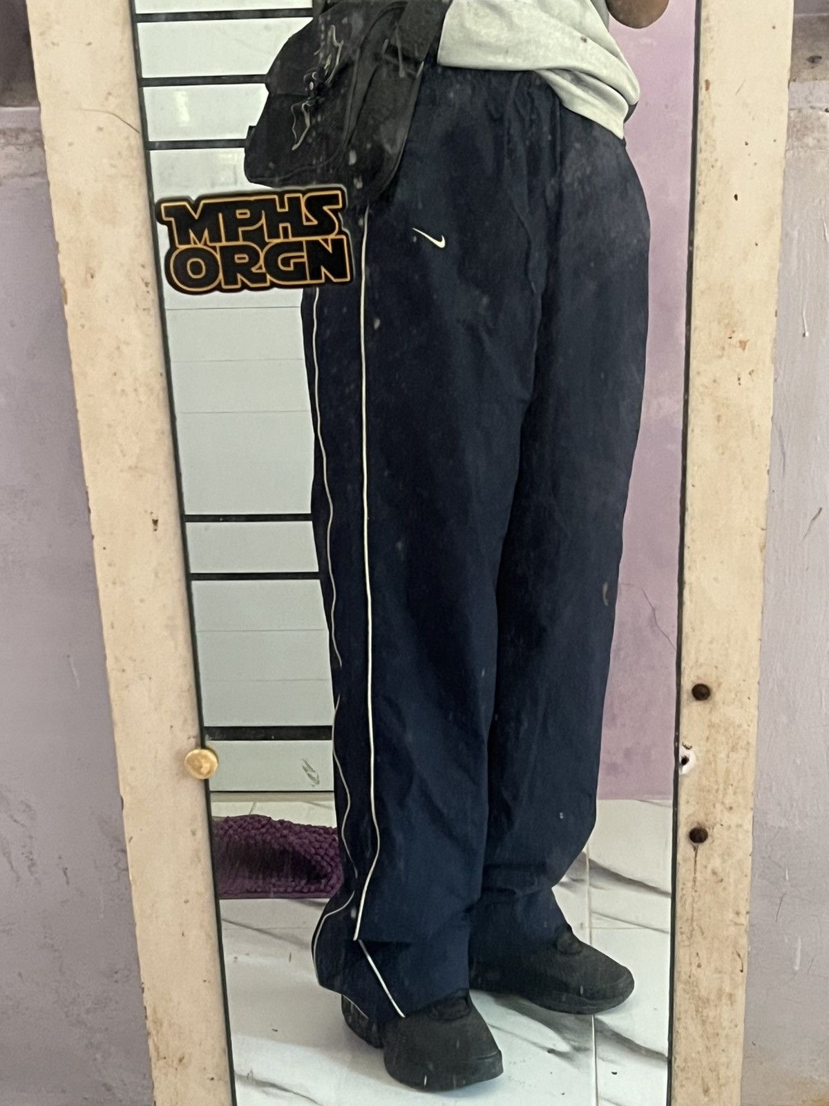 Nike Nike Vintage Y2K parachute Track pants Size US 32 / EU 48 - 4 Thumbnail