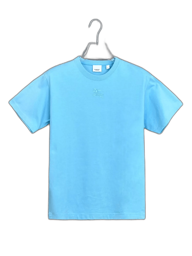 Burberry Burberry Burberry Blue Logo Short Sleeve T-Shirt-2507 Size US S / EU 44-46 / 1 - 1 Thumbnail