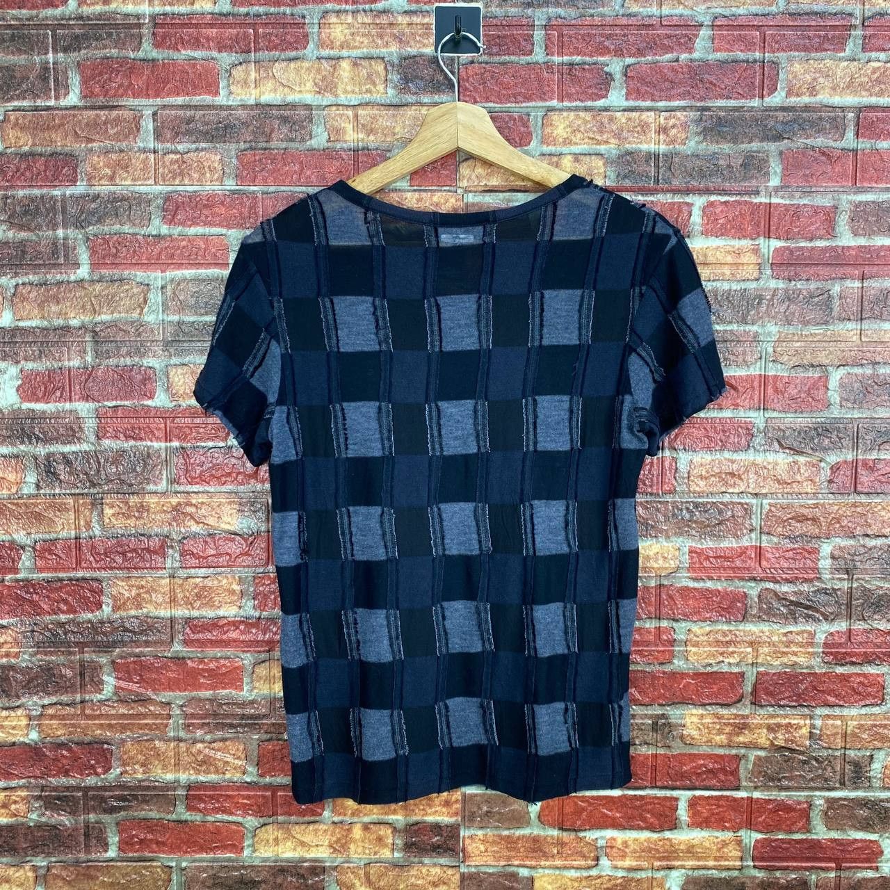 Yohji Yamamoto YS YOHJI YAMAMOTO Archive Deconstructed Checkered Distressed Size M / US 6-8 / IT 42-44 - 3 Thumbnail
