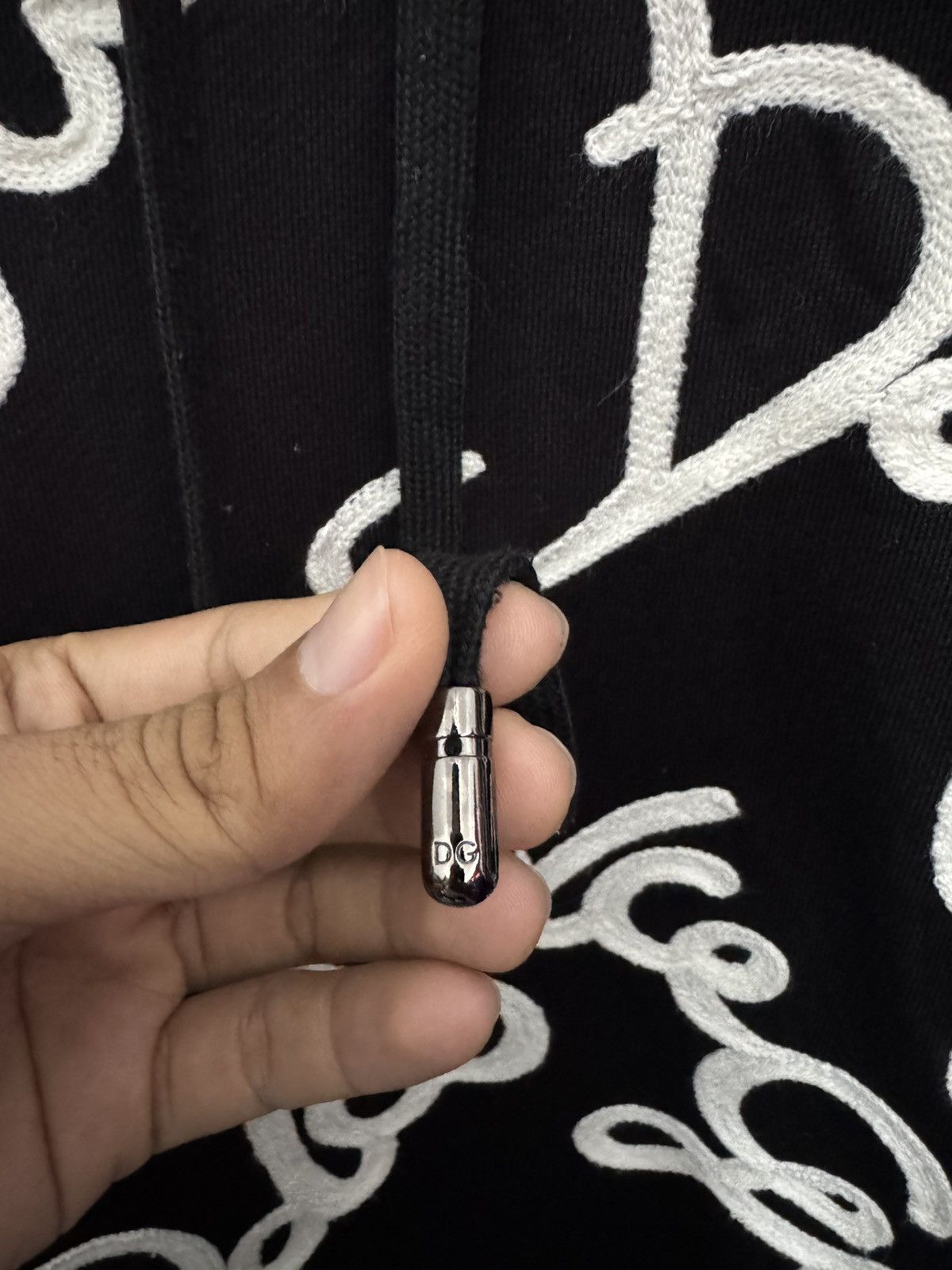Dolce & Gabbana Dolco & Gabbana All Over Logo Hoodie Size US S / EU 44-46 / 1 - 3 Thumbnail