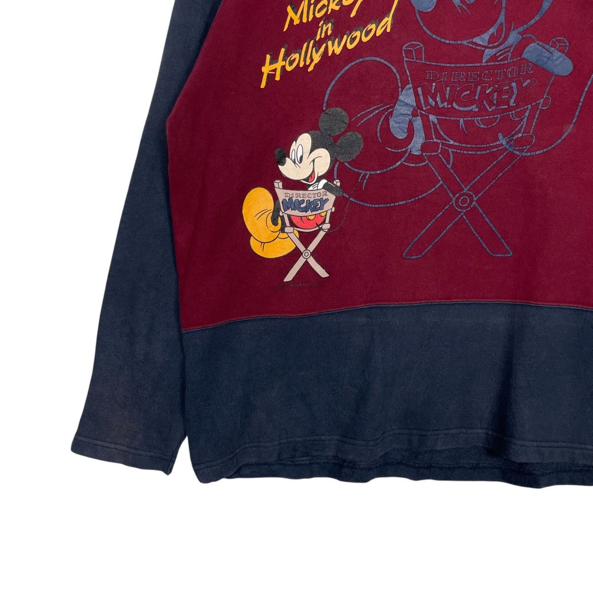 Disney Disney Mickey In Hollywood V-neck Sweatshirt Size US M / EU 48-50 / 2 - 3 Thumbnail