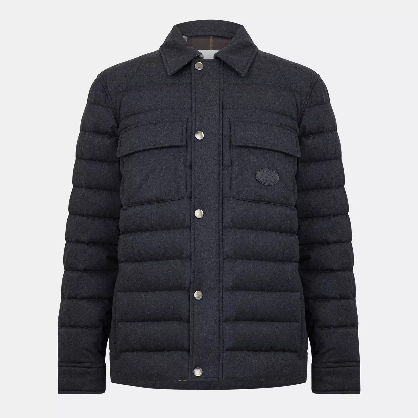 Burberry o1g2r1mq0426 Insulated Medium Puffer Jacket in Charcoal Size US M / EU 48-50 / 2 - 1 Thumbnail