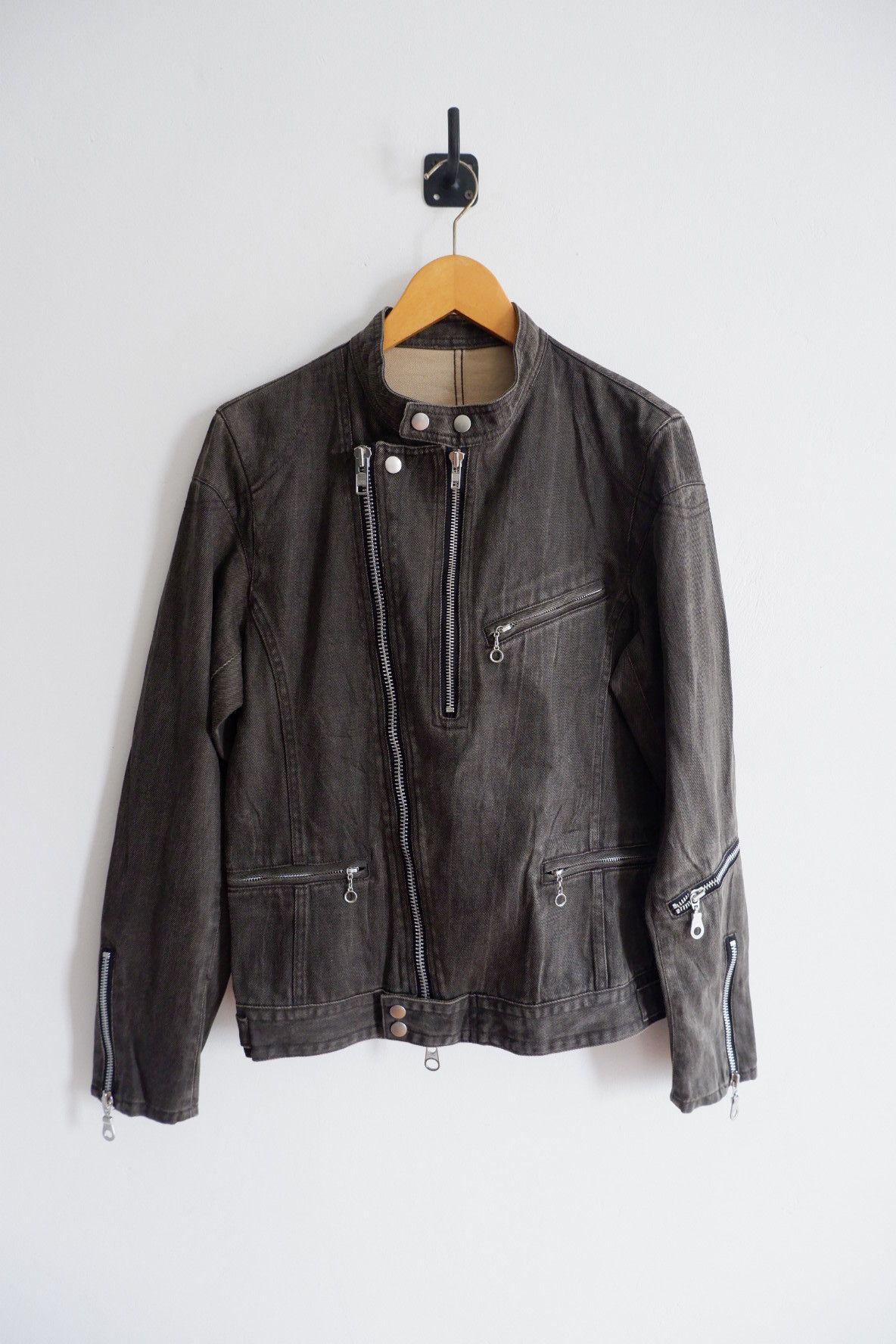 Beauty Beast Vintage The Difference By Rupert Punk Biker Denim Jacket Size US L / EU 52-54 / 3 - 2 Thumbnail