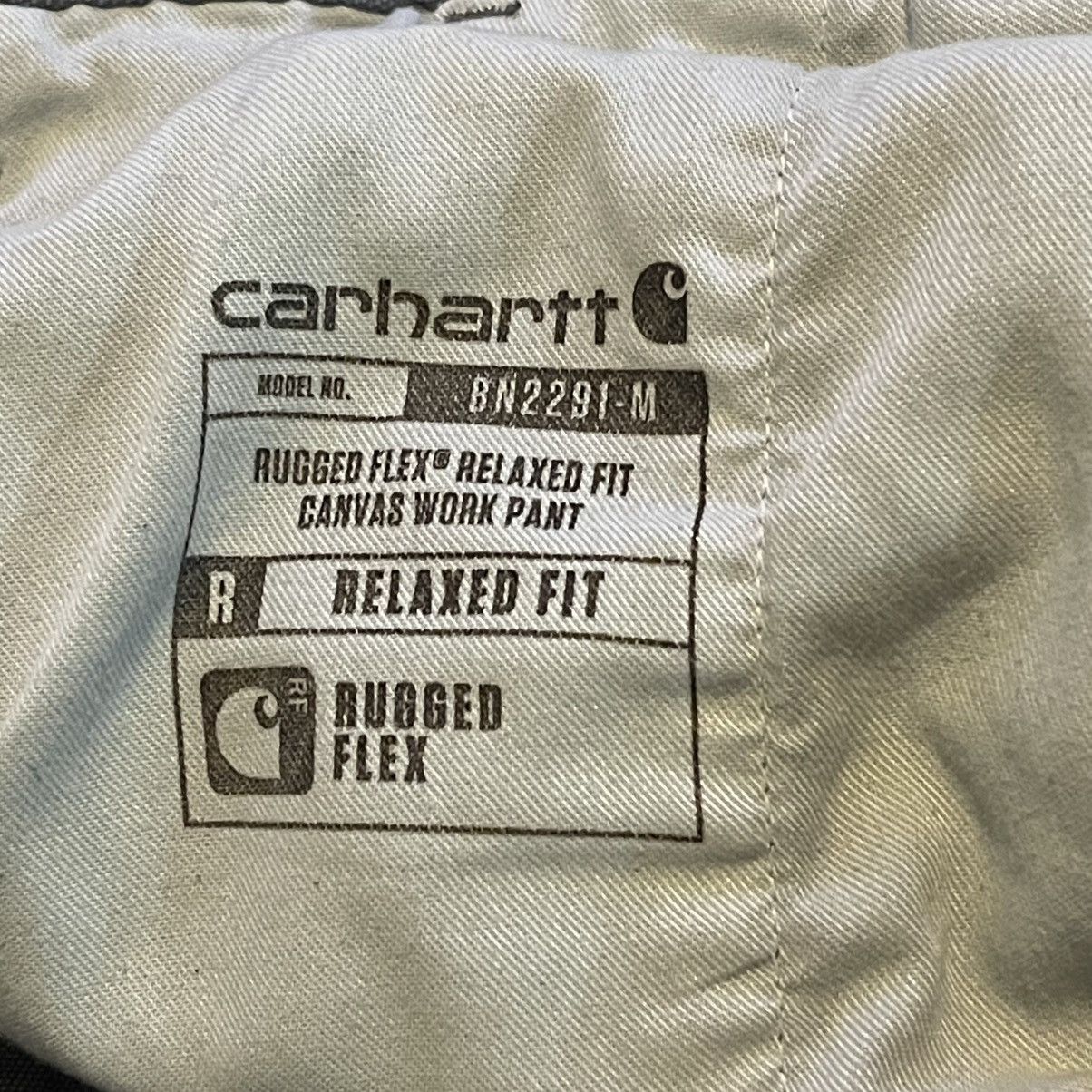 Carhartt Vintage Y2K Carhartt Pants Rugged Flex Work Gray Mens 32x32 Size US 31 - 5 Thumbnail