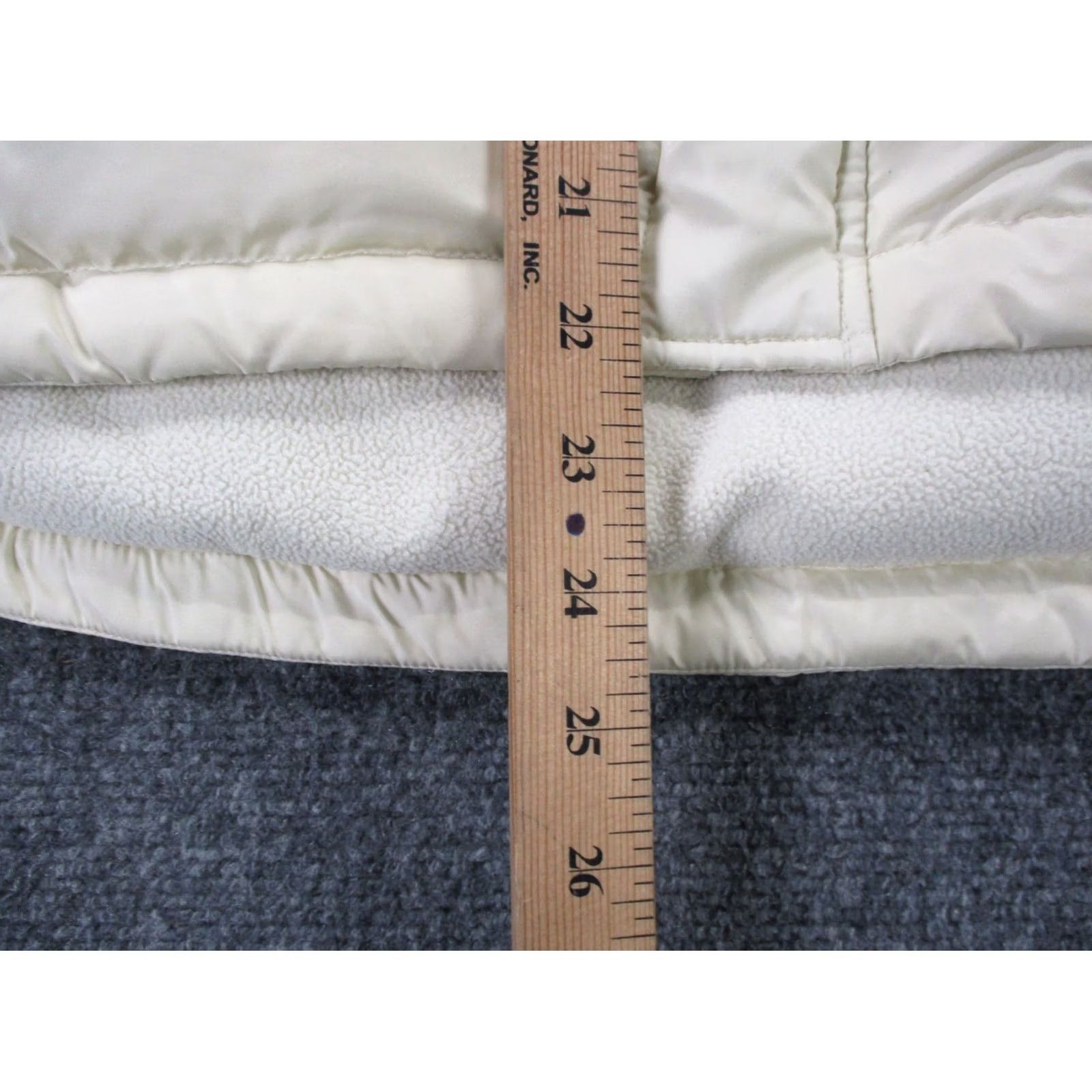 Ralph Lauren Lauren Ralph Lauren Vest Jacket Womens L White Down Puffer Performance Active Vest Size L / US 10 / IT 46 - 4 Thumbnail