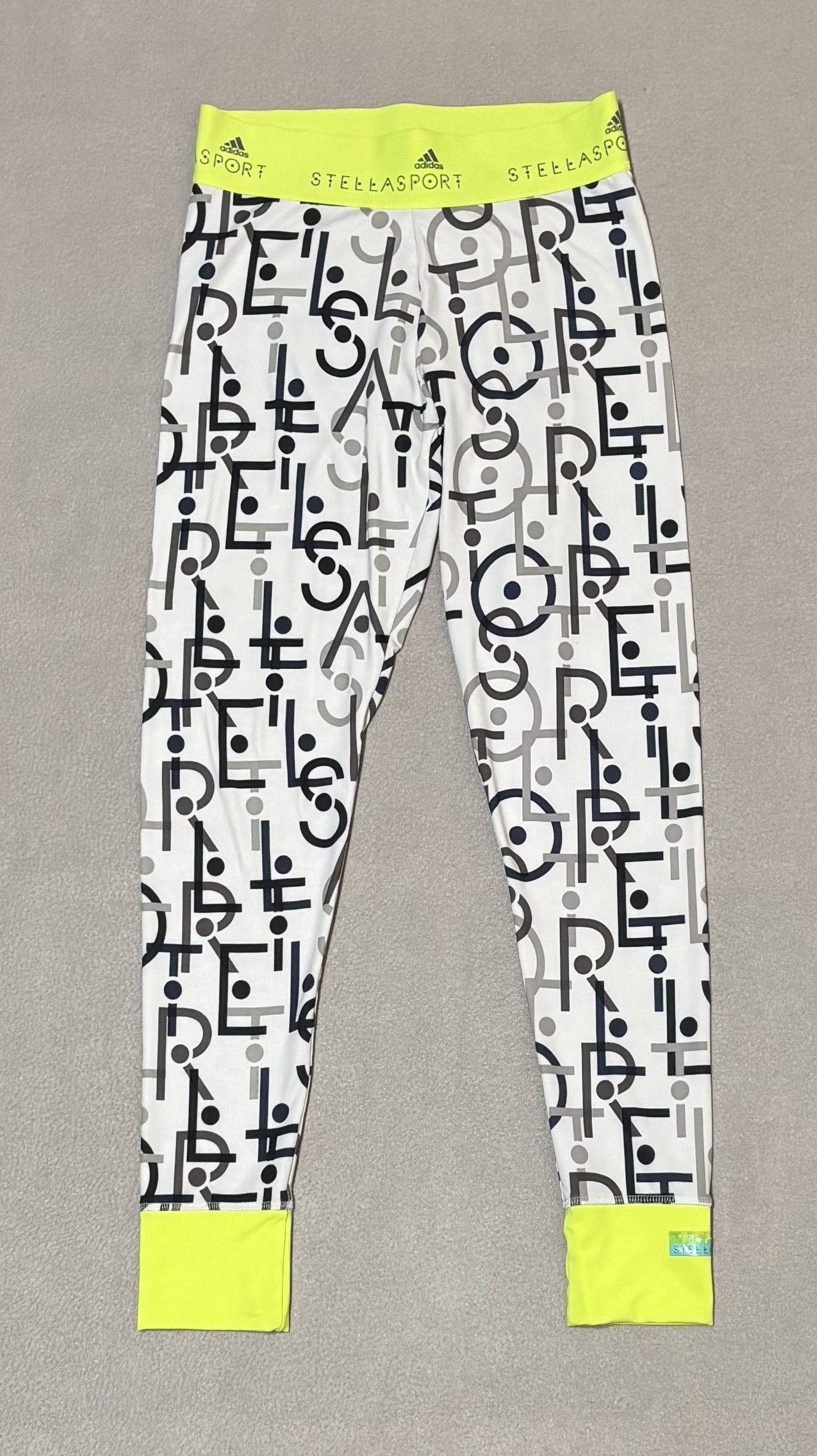 Adidas × Stella McCartney Adidas Stellasport Logo Tight Leggings Size XS Size 25" / US 0 / IT 36 - 4 Thumbnail