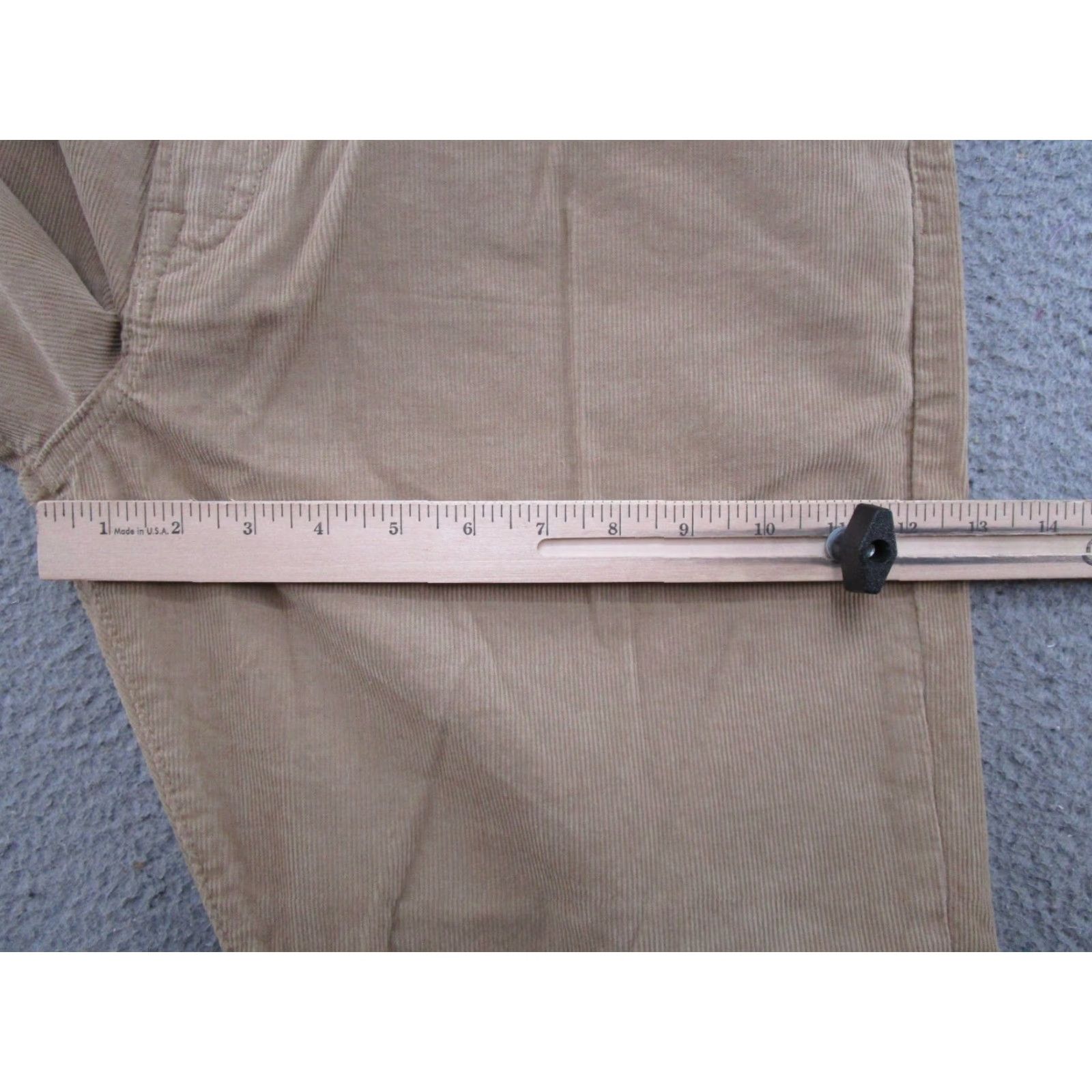 Gap Gap 1969 Corduroy Pants Mens 36x30 Slim Straight Beige Brown NWT Gap 1969 Casual Pants Mens Size US 36 / EU 52 - 7 Thumbnail