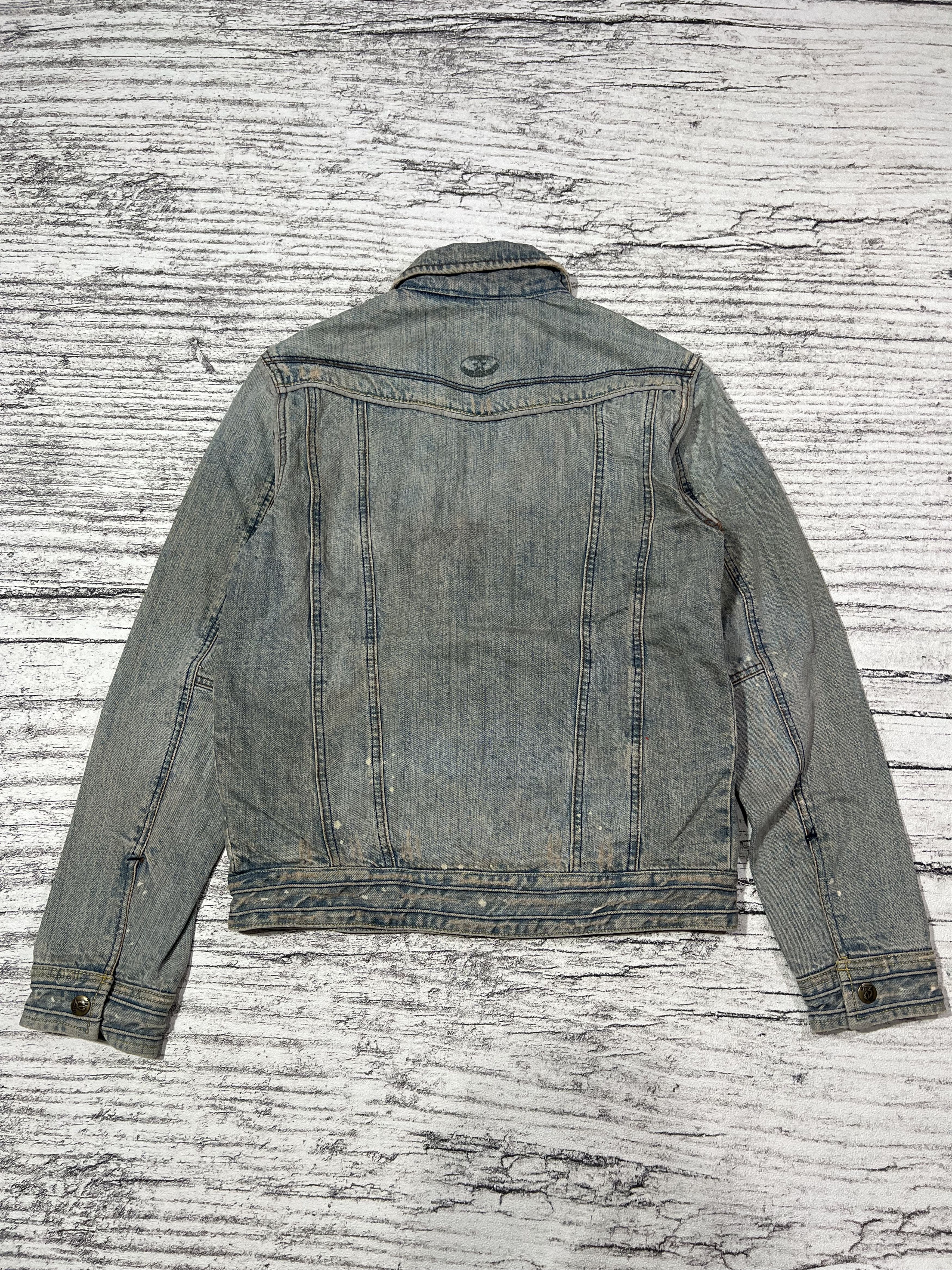 Japanese Brand 2000s Archival Ripped Trucker Jeans y2k Lgb Ifsixwasnine Size US S / EU 44-46 / 1 - 4 Thumbnail