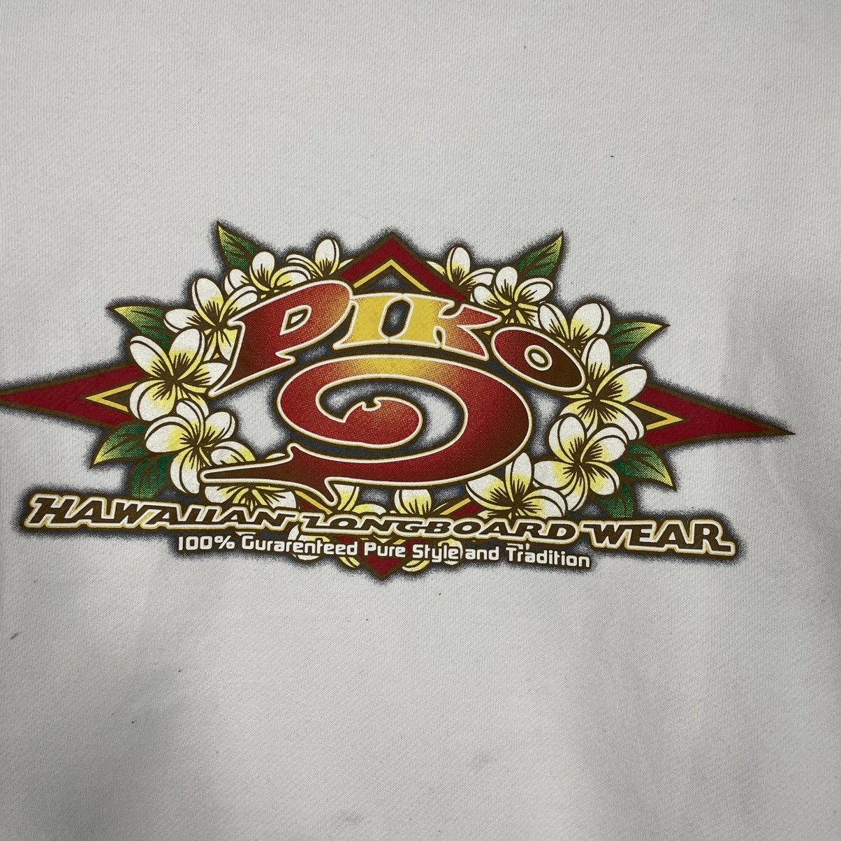 Japanese Brand Piko Hawaian Longboard Wear Sweatshirt Size US M / EU 48-50 / 2 - 10 Thumbnail