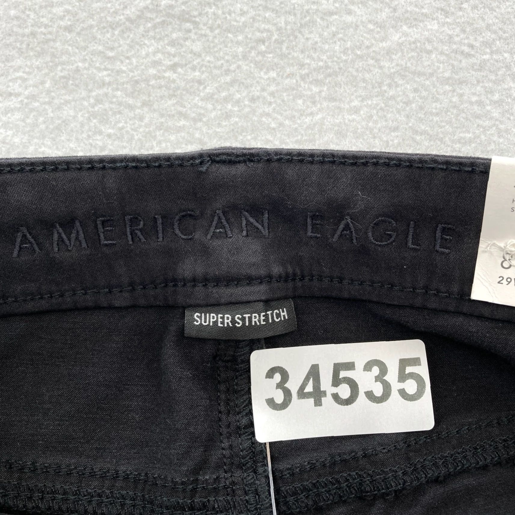American Eagle Outfitters American Eagle Outfitters Jeggings Women's 8 Black Stretch Skinny Ankle High Rise Preppy Size 28" / US 6 / IT 42 - 5 Thumbnail