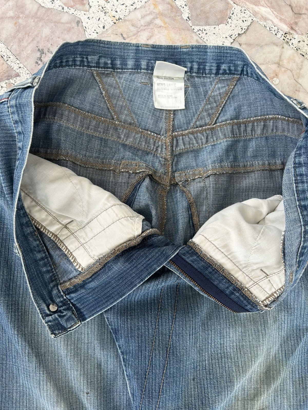 MasterPiece MasterPiece Hectic Vintage Denim Japan Size US 30 / EU 46 - 8 Thumbnail