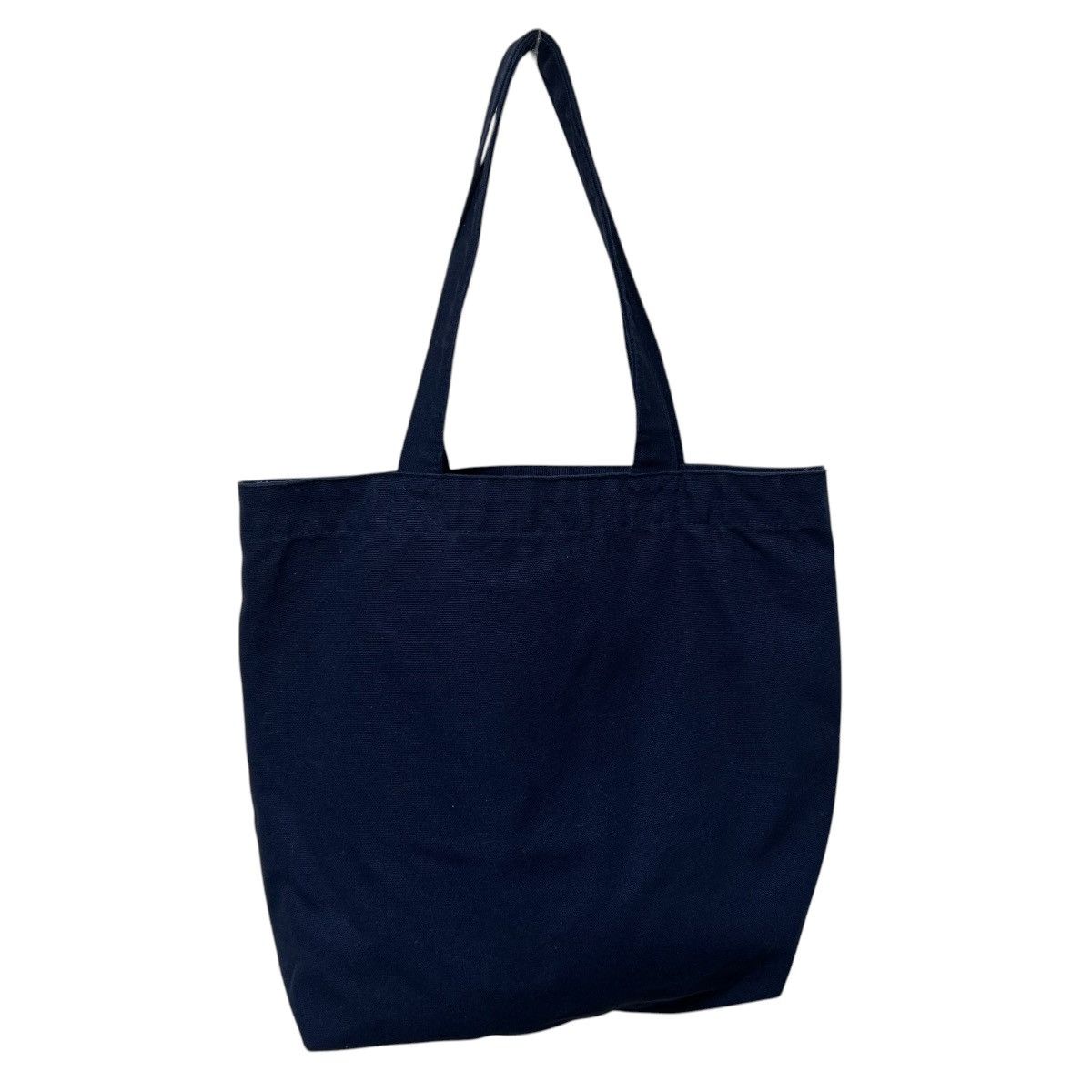 Yohji Yamamoto 729 Yohji Yamamoto bag tote navy cotton Paint design Size ONE SIZE - 2 Thumbnail
