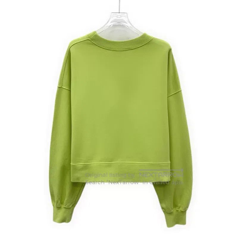Gucci Gucci Light green logo round-neck long-sleeved sweatshirt Size L / US 10 / IT 46 - 2 Thumbnail