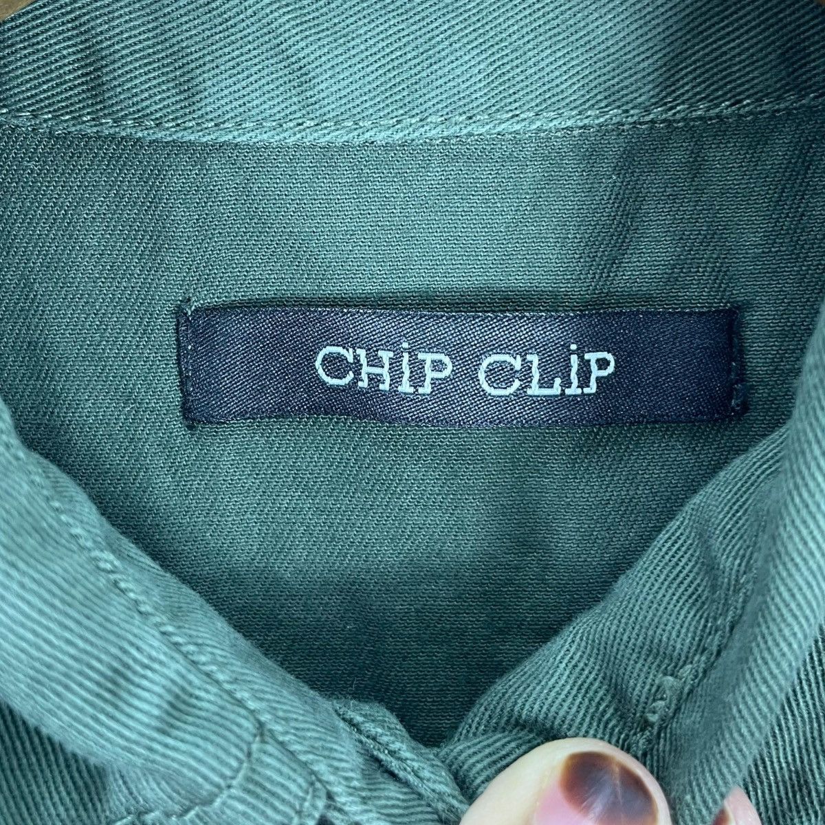 Japanese Brand Chip Clip Japan Military Style Long Dress Button Size S / US 4 / IT 40 - 8 Thumbnail
