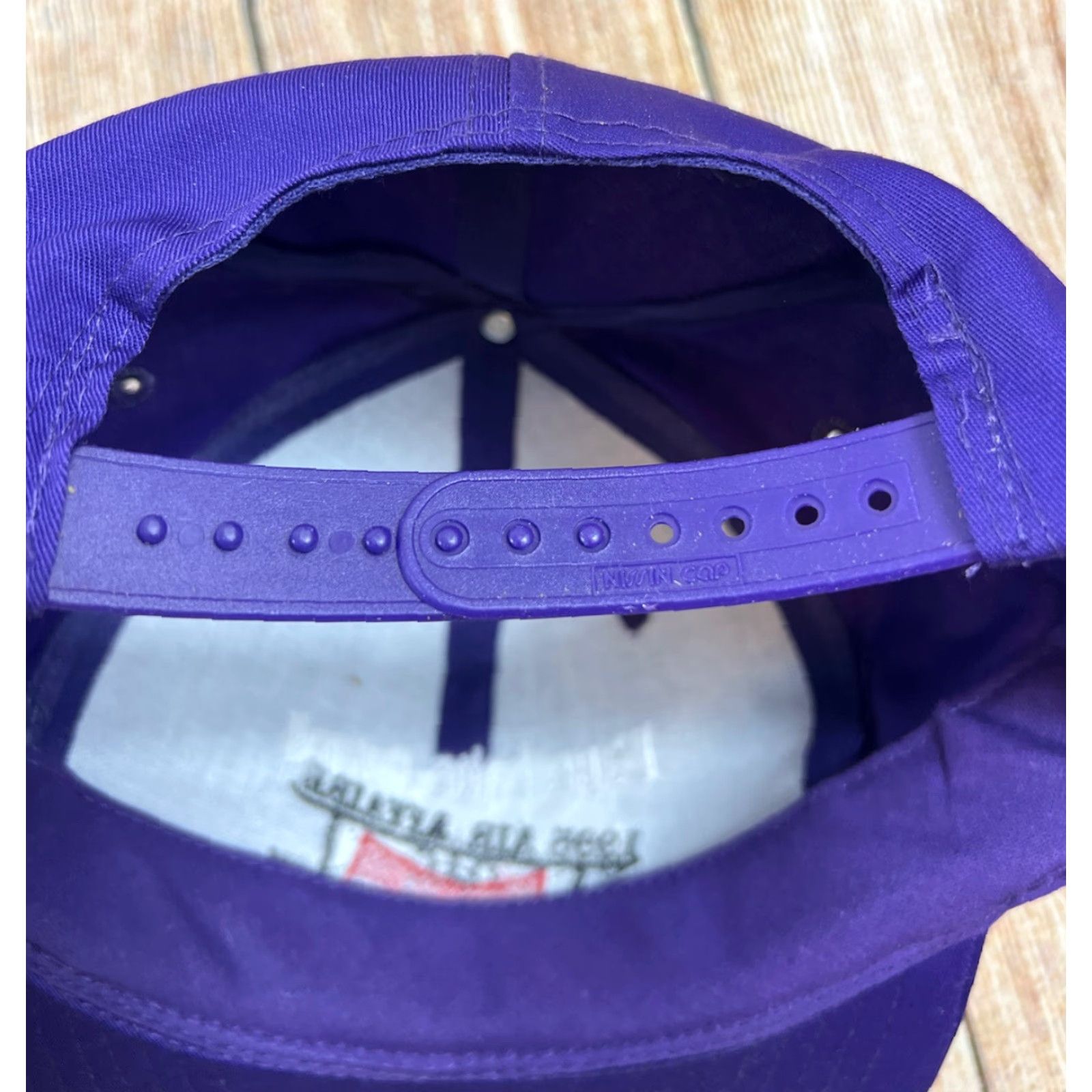Budweiser VINTAGE Budweiser Hat 1998 Page Lake Powell Air Affaire Purple Logo Cap Snapback Adjustable Adult Mens Purple 90s Size ONE SIZE - 5 Thumbnail