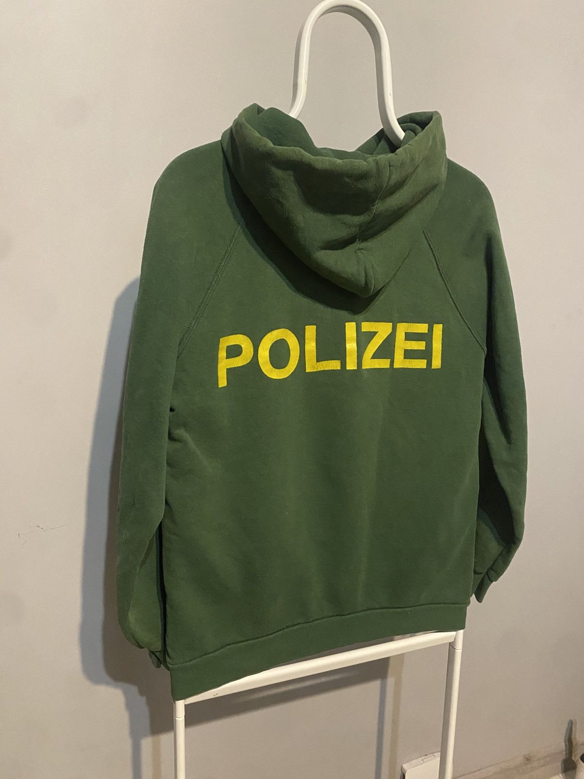 Japanese Brand POLIZEI BERLIN washed boxy hoodie vetments style rare 90s Size US M / EU 48-50 / 2 - 5 Thumbnail