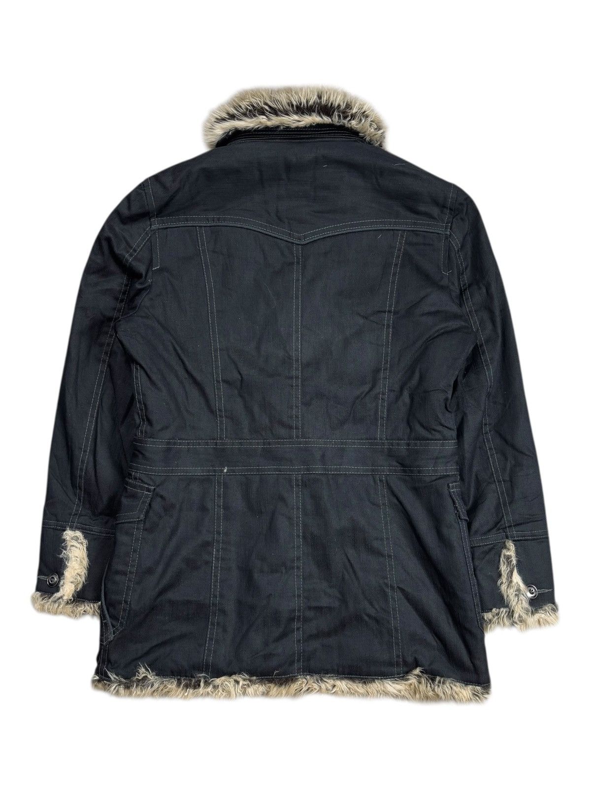 KMRii 2000s Nicole Club - Vkei Style Fur Interior Collar Jacket Size US M / EU 48-50 / 2 - 4 Thumbnail