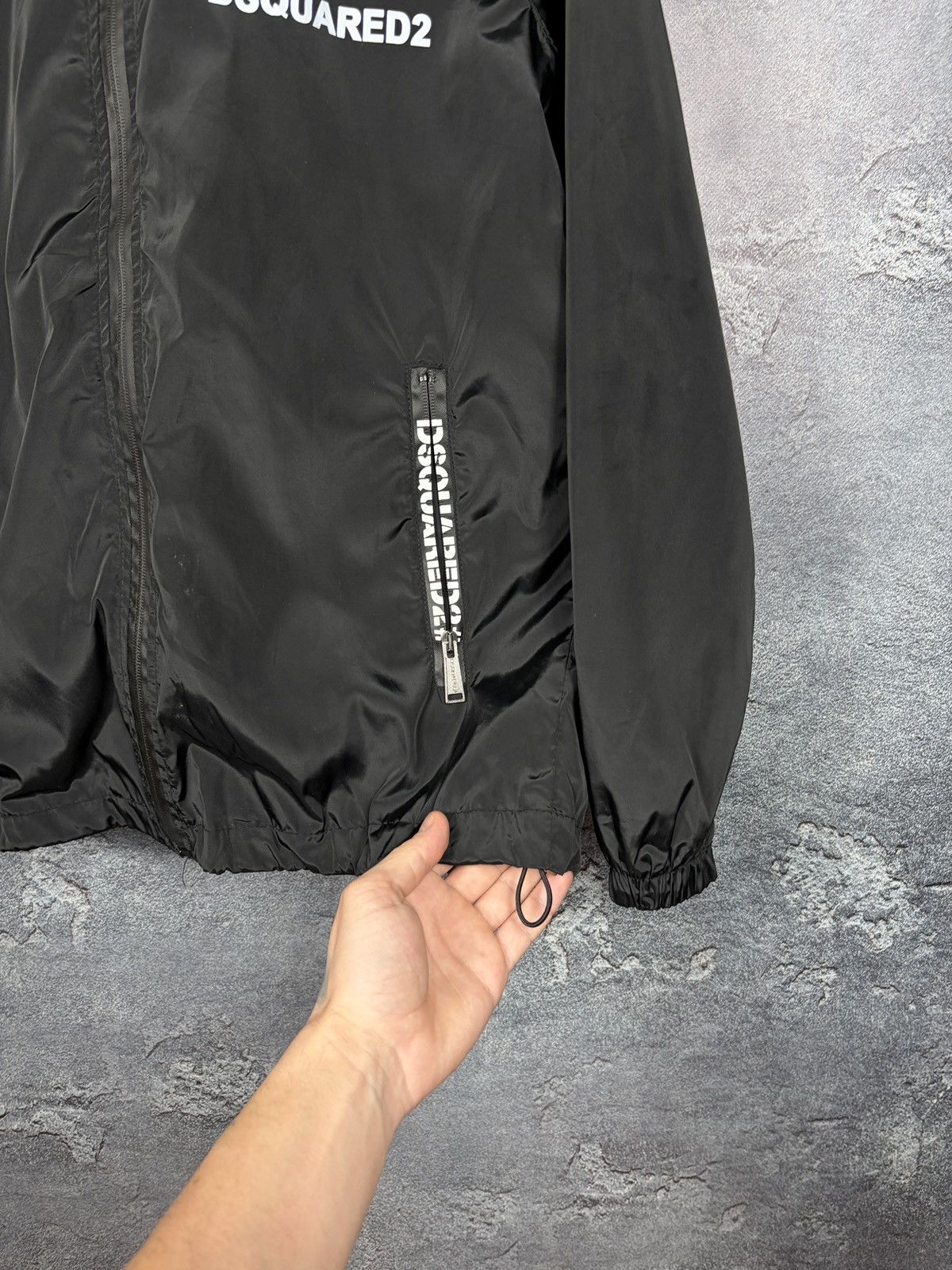 Dsquared2 Dsquared2 Icon Nylon Windbreaker Jacket Size M Size US M / EU 48-50 / 2 - 12 Thumbnail