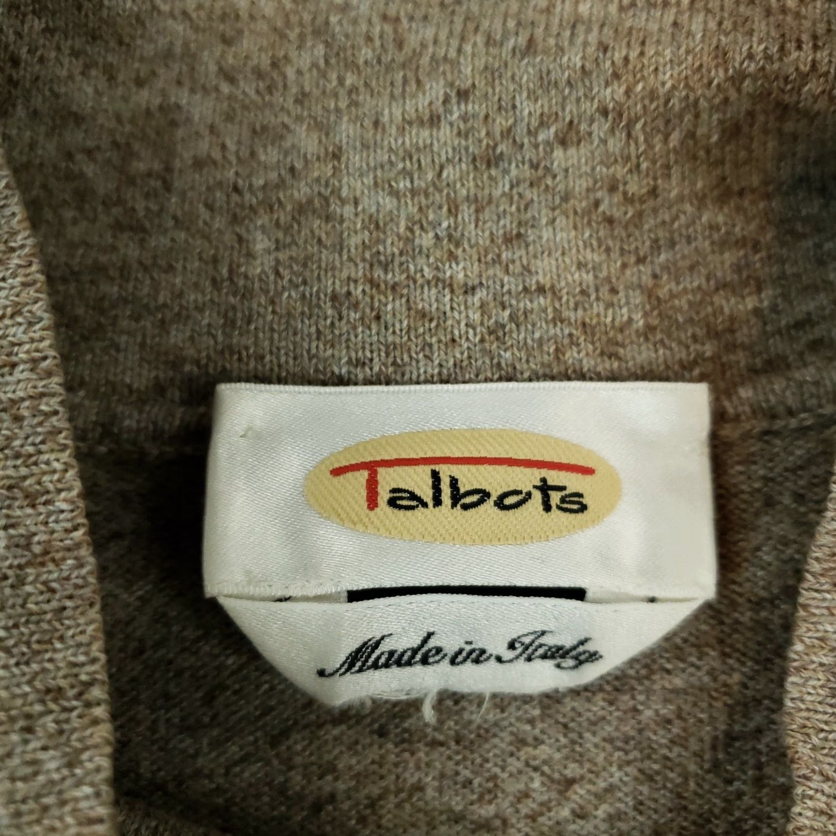 Talbots Talbots Pullover Sweater Womens XL Brown Lightweight Italy Made Mock Neck Knit Size XL / US 12-14 / IT 48-50 - 5 Thumbnail